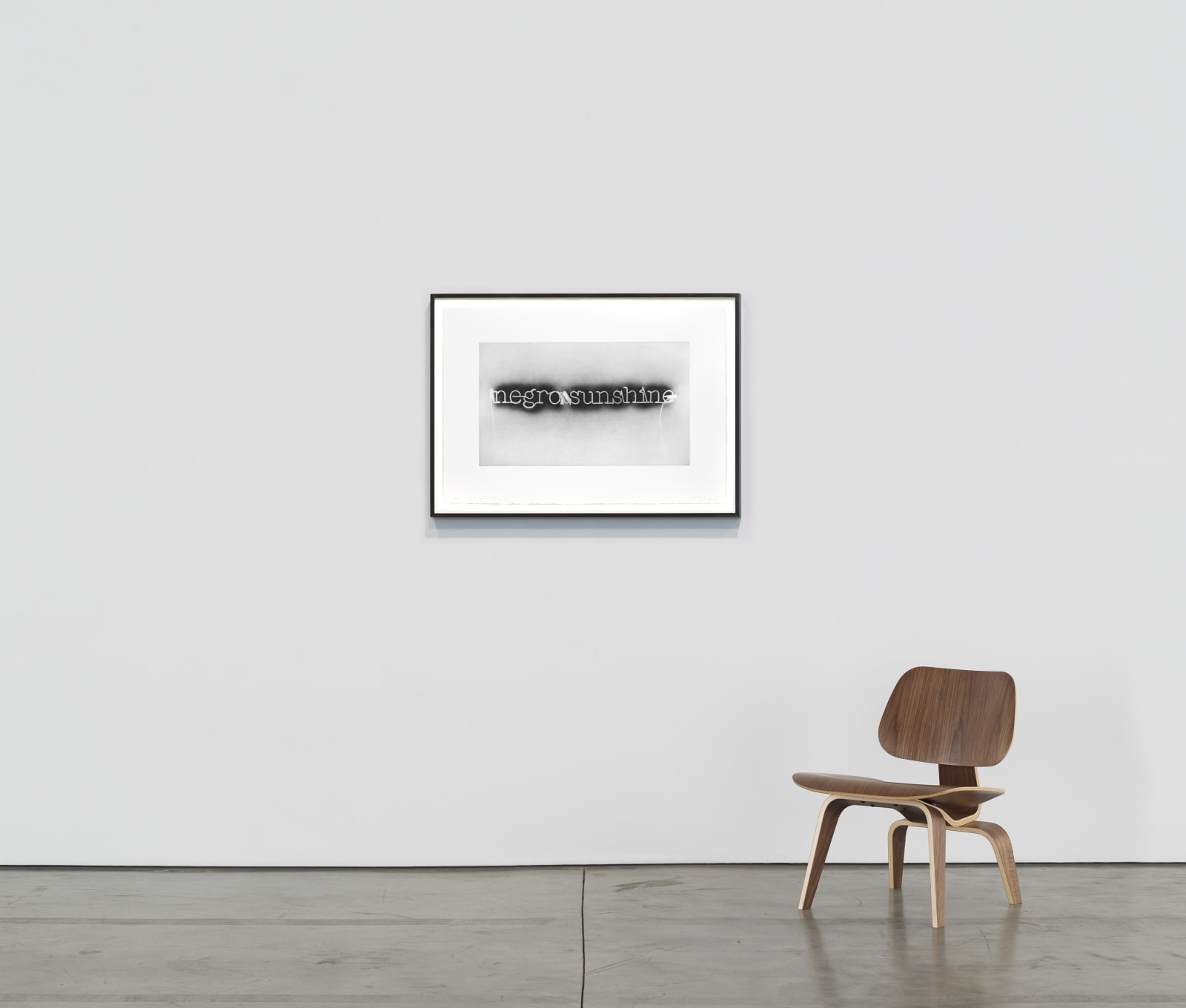 Glenn Ligon, Warm Broad Glow (reversed), 2008