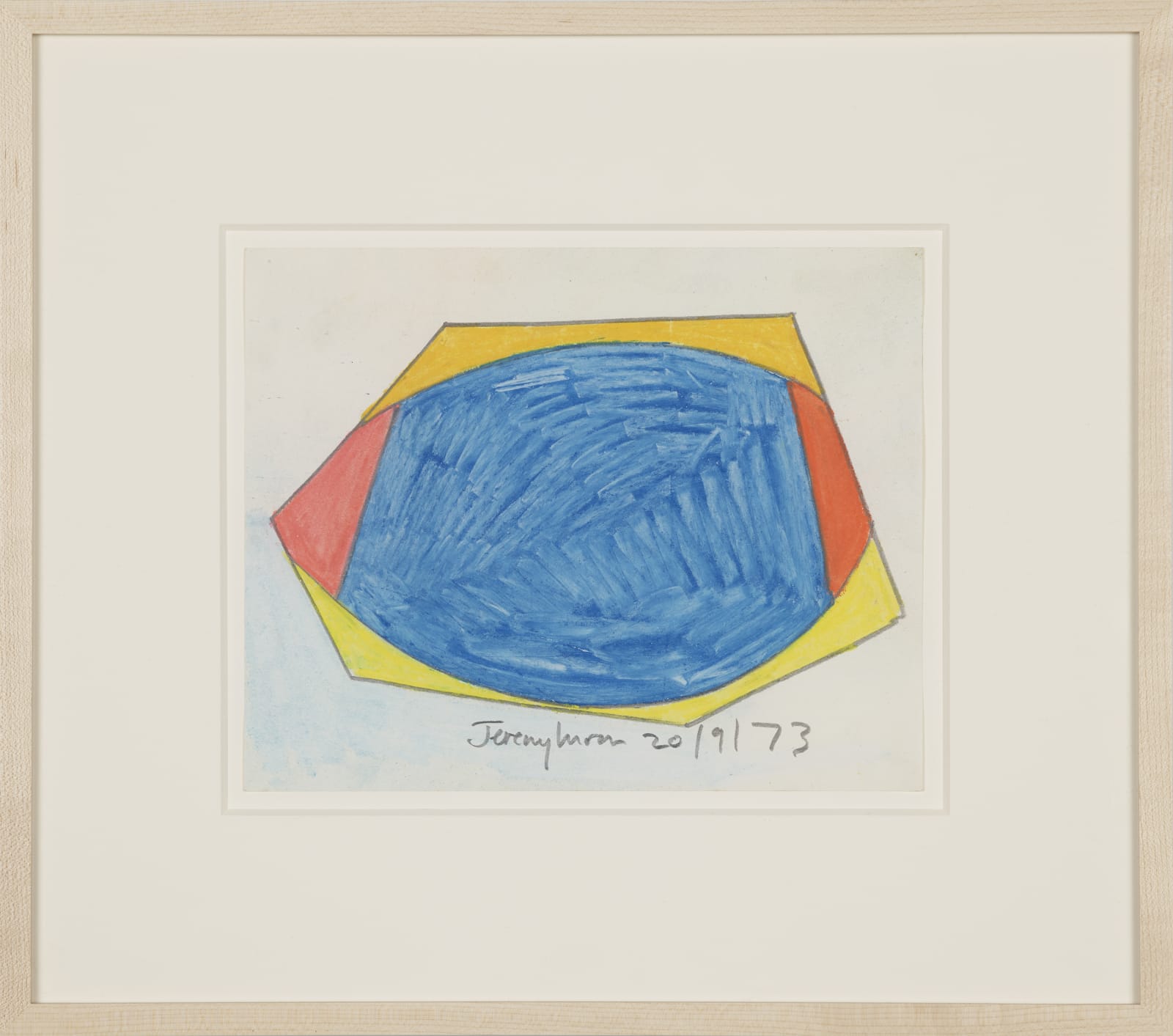 Jeremy Moon, Drawing [20/9/73], 1973