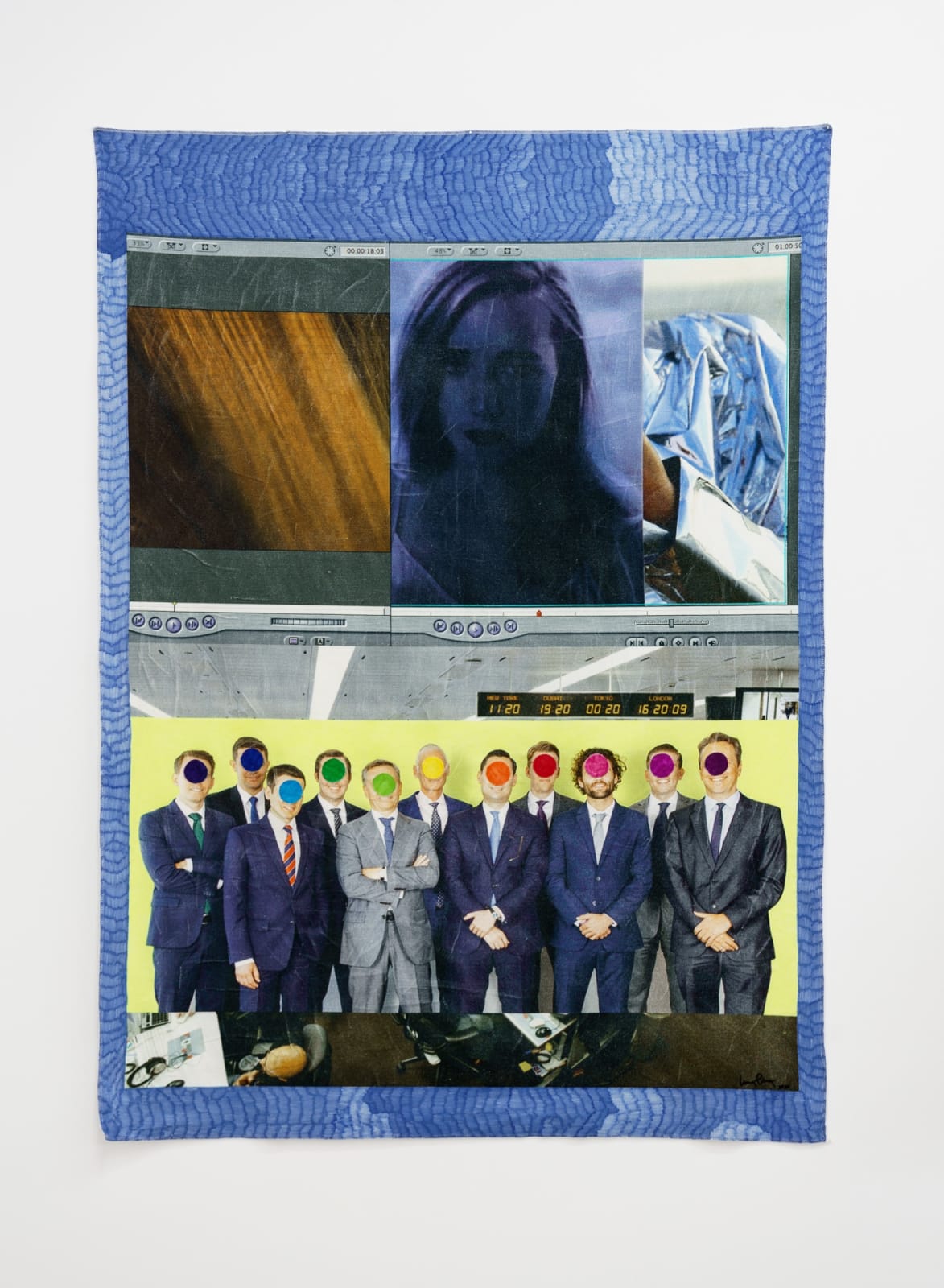 Luísa Mota, Visions (Blue Suits III), 2020