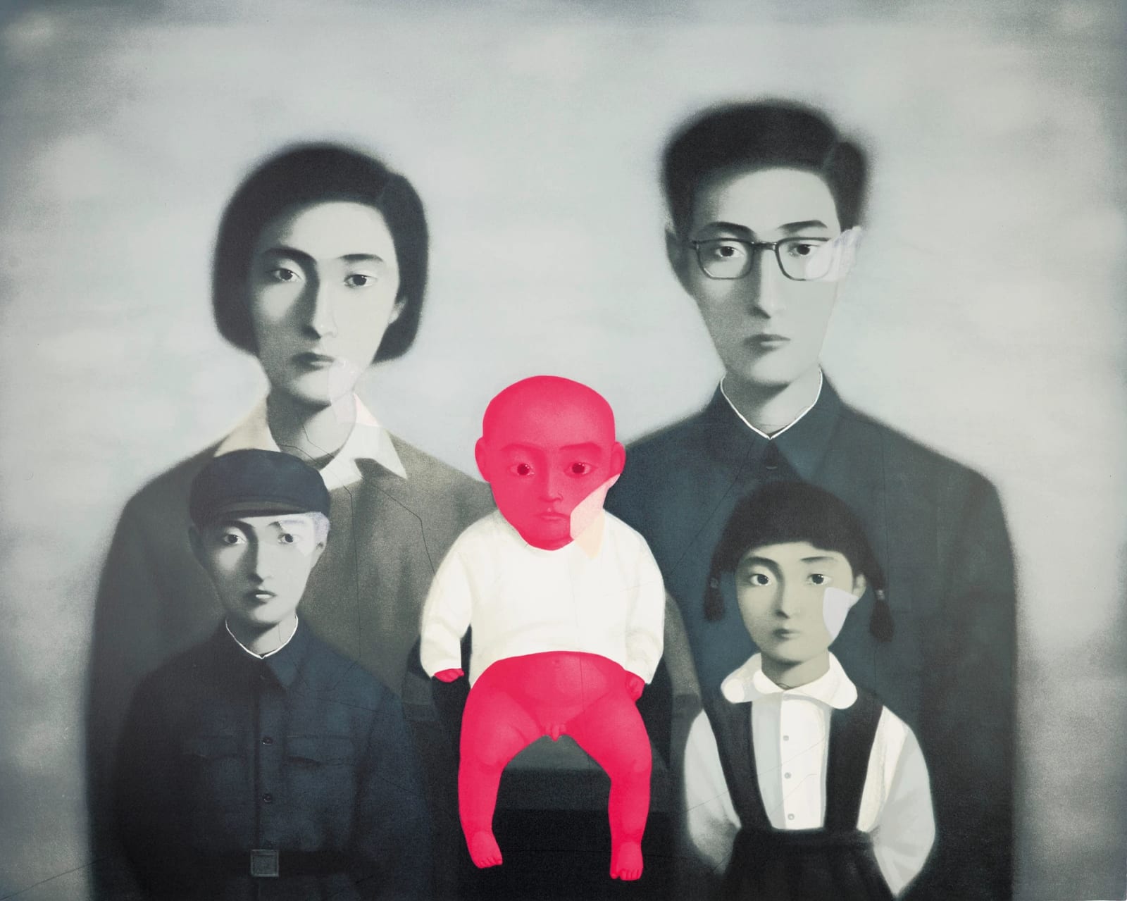 Zhang Xiaogang, Big Family, 2006