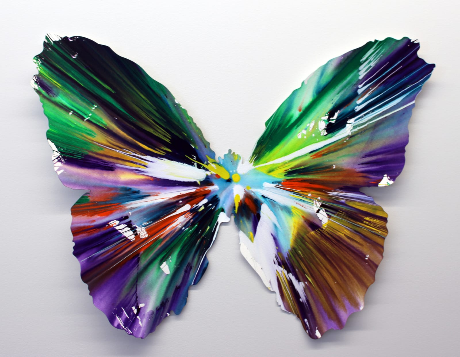 Damien Hirst, Butterfly Spin Painting, 2009