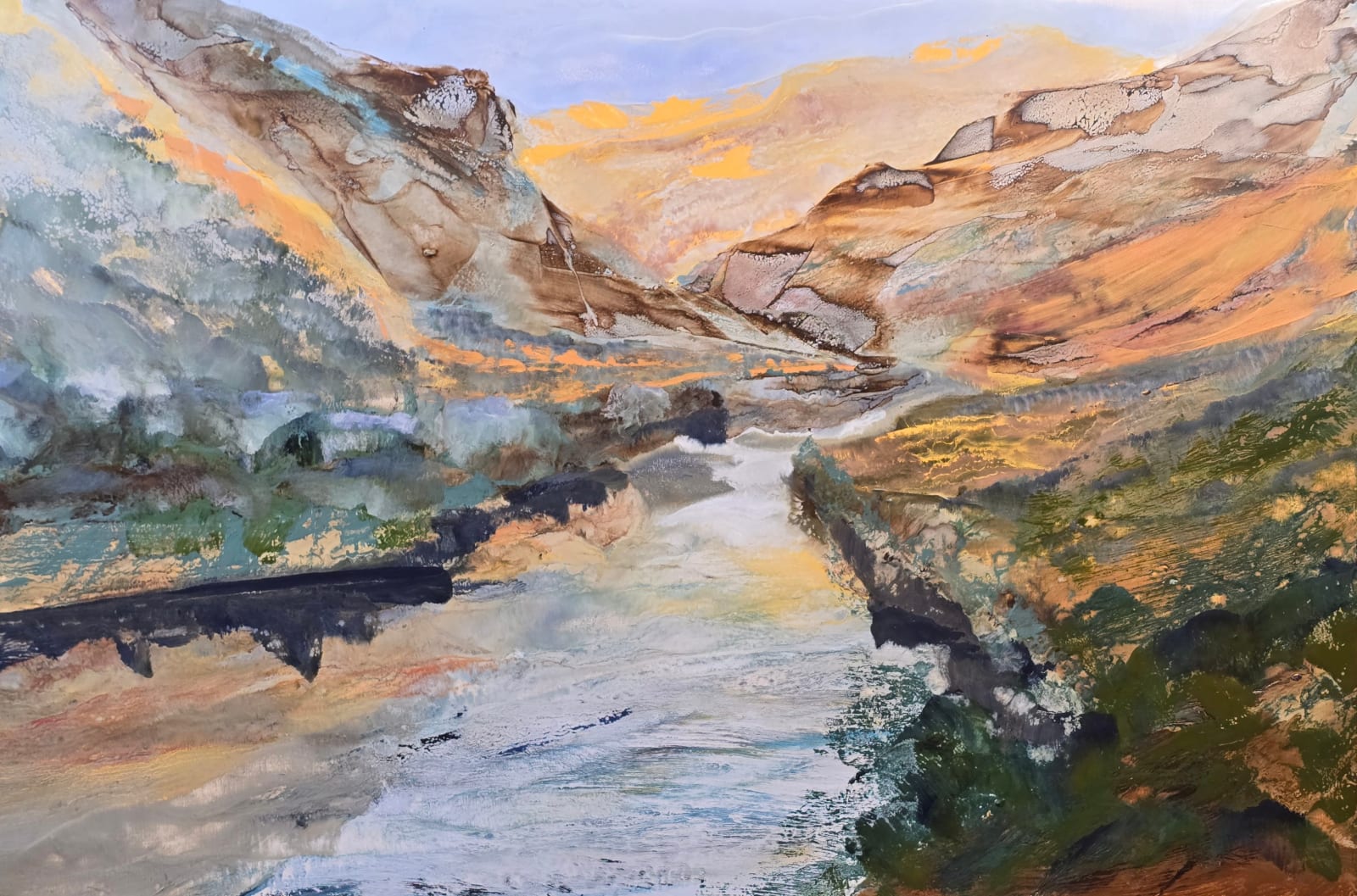 KIRK WELLER, Cottonwood Canyon, 2024