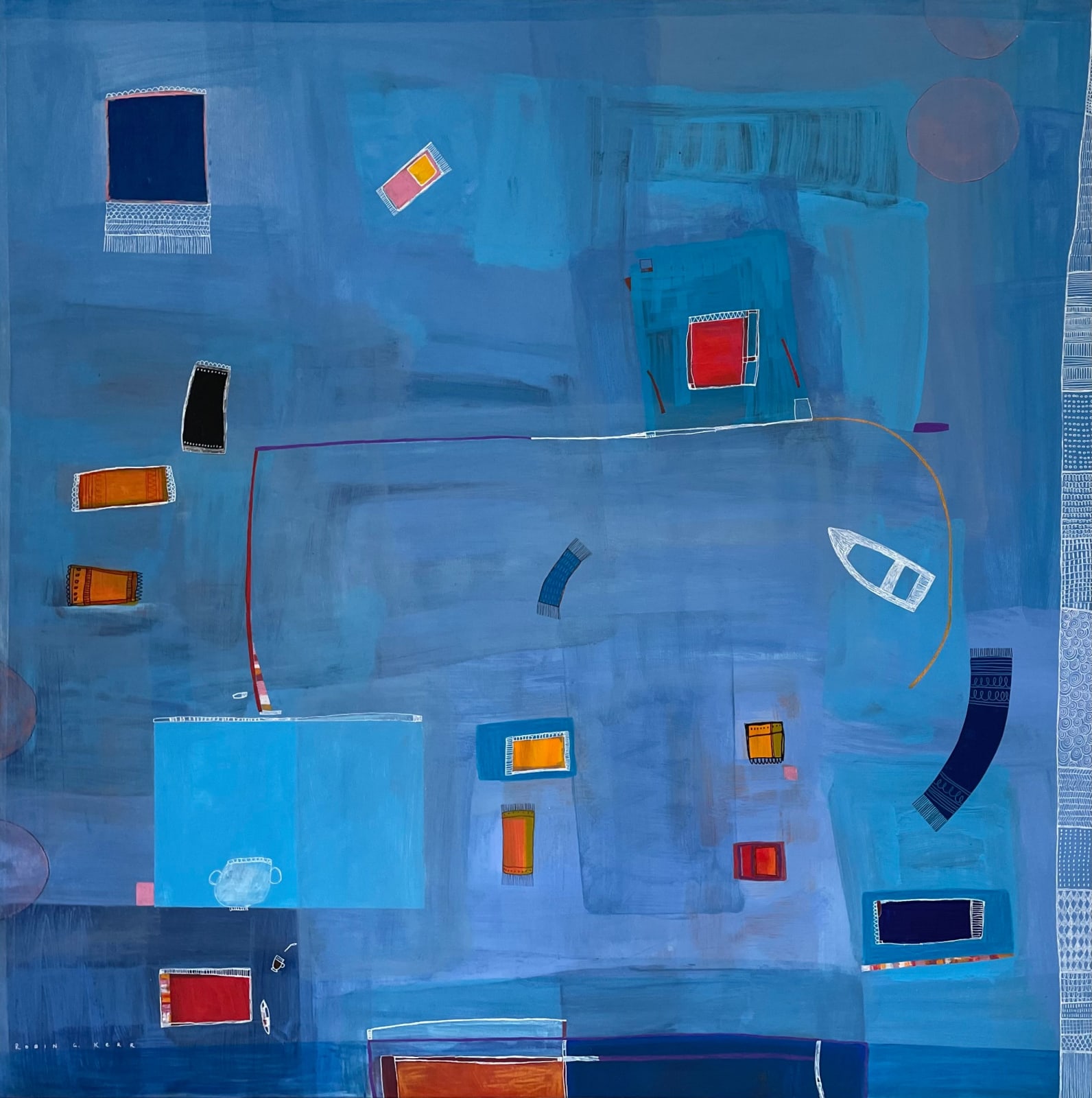 ROBIN KERR, When the Tide Sneaks In, 2025