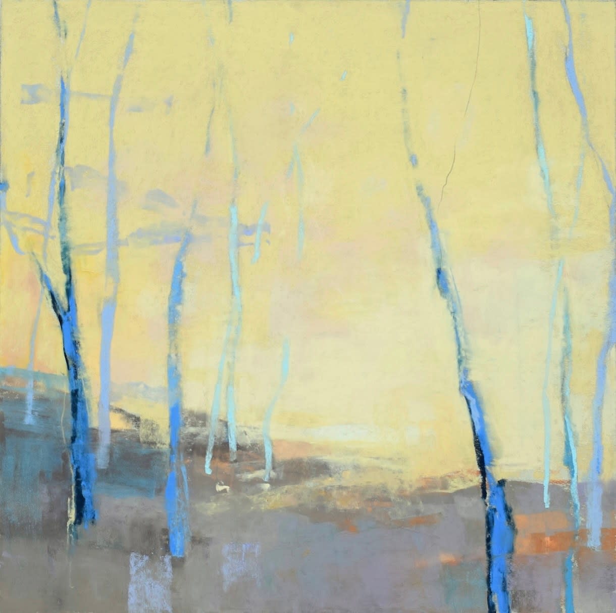 ALEXANDRA BOYDEN, Saplings, French Blue, 2025