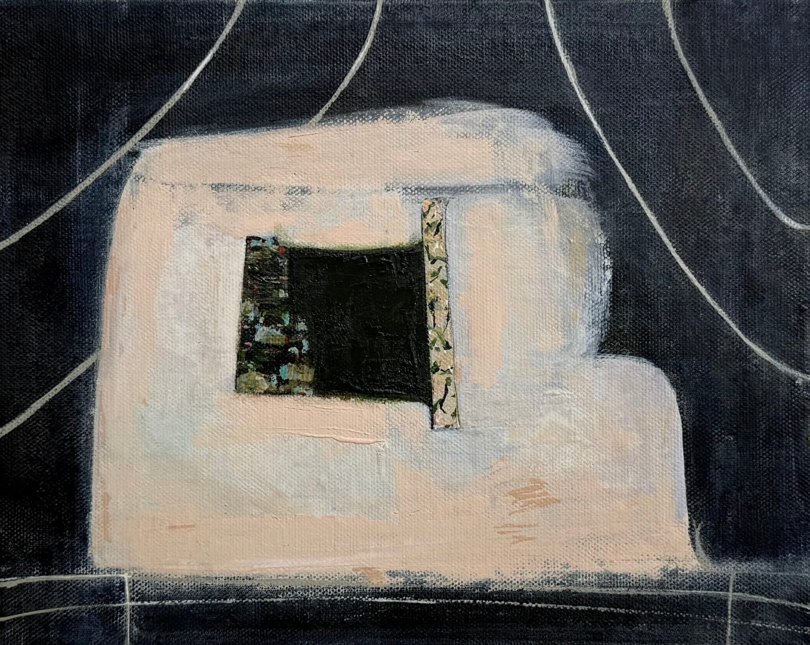 MARYANN PULS, Curved Diverging Lines, 2025