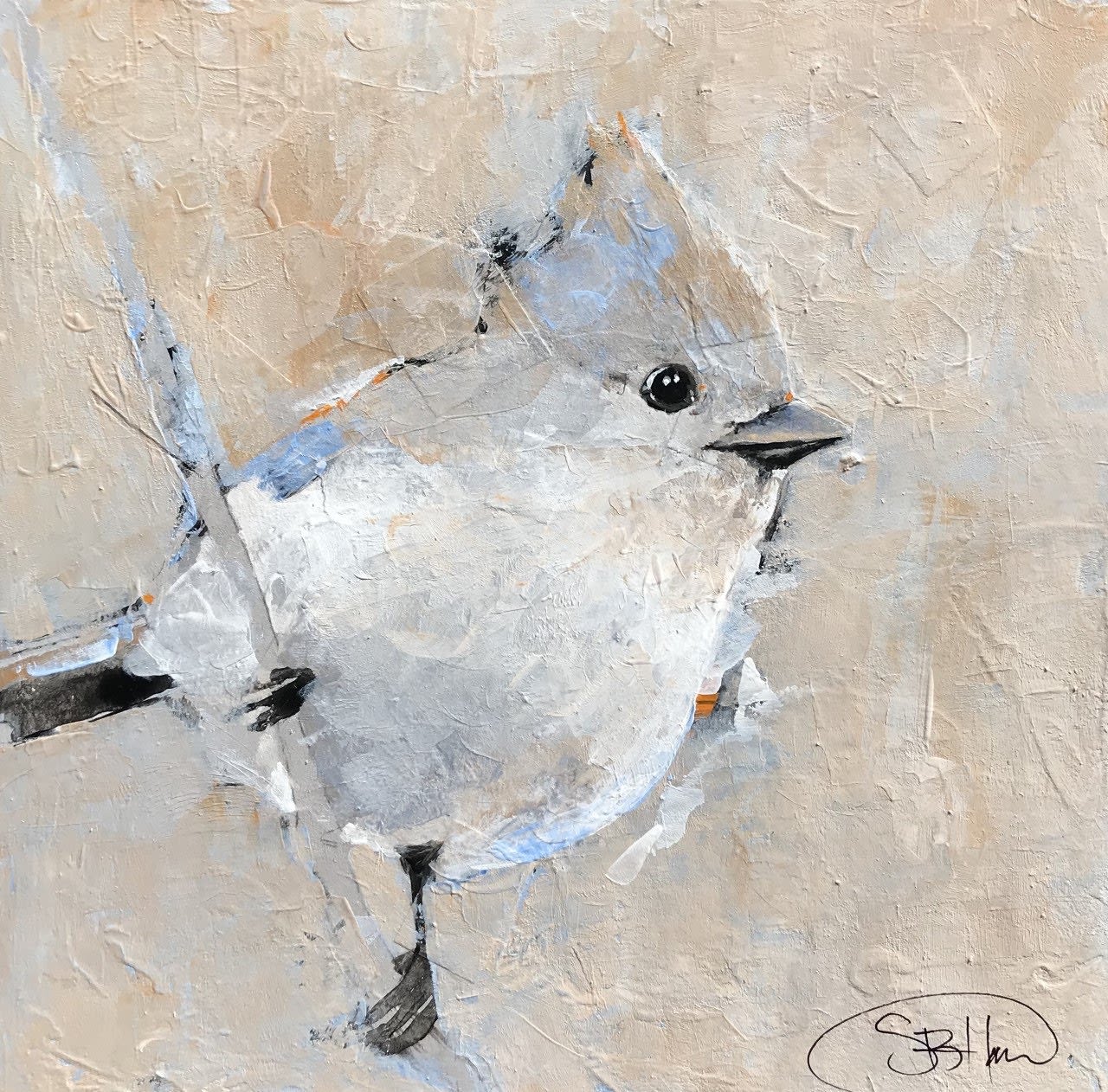 SARAH B HANSEN, JUNIPER TITMOUSE, 2019