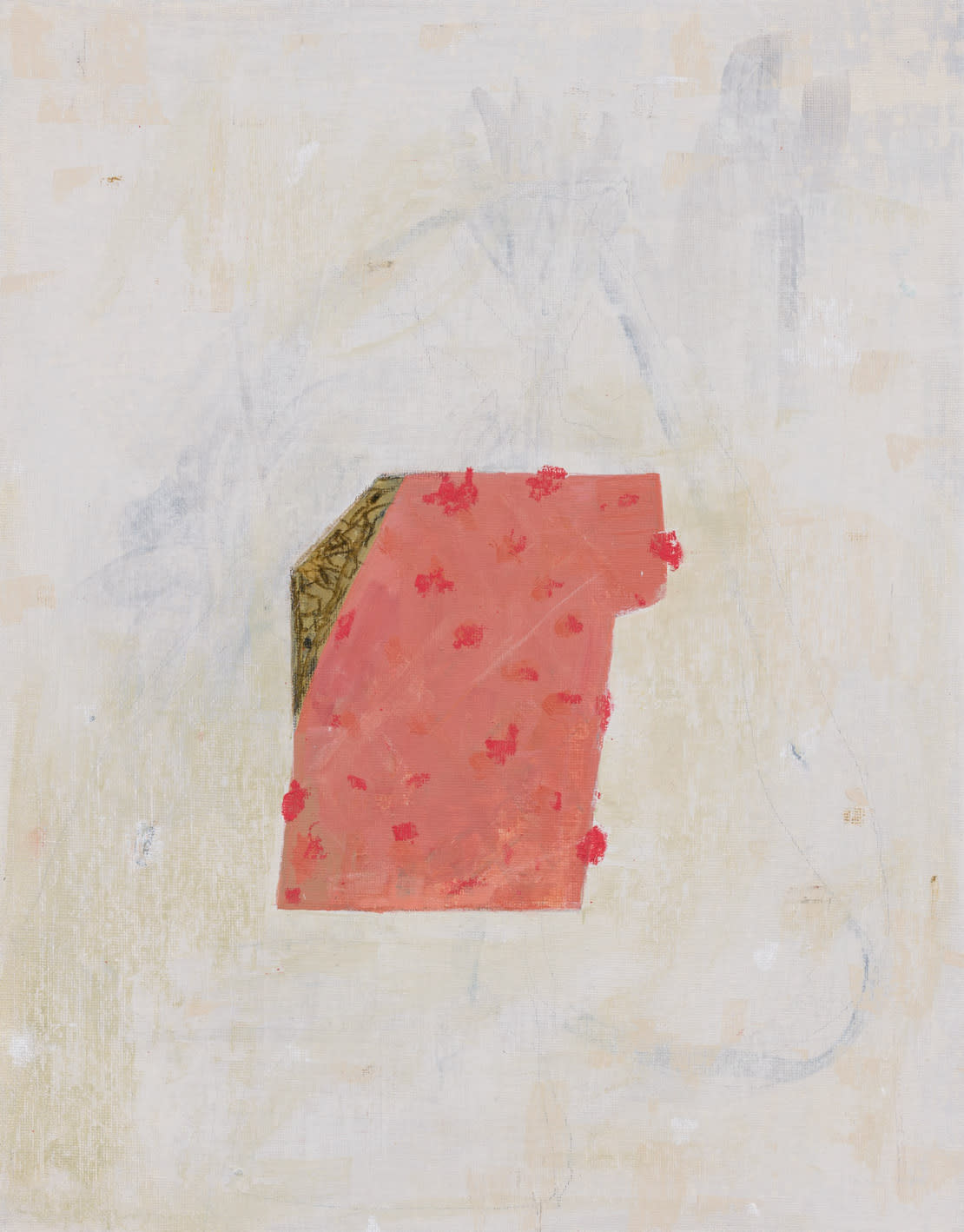 MARYANN PULS, Leaning Pink Shape, 2022