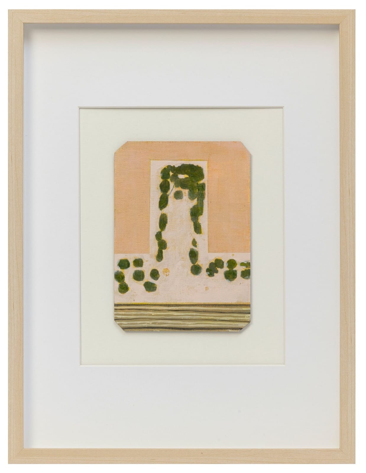 MARYANN PULS, Green Dots and Stripes, 2023