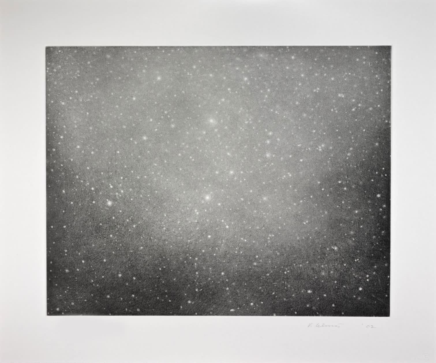 Vija Celmins, Night Sky 3, 2002