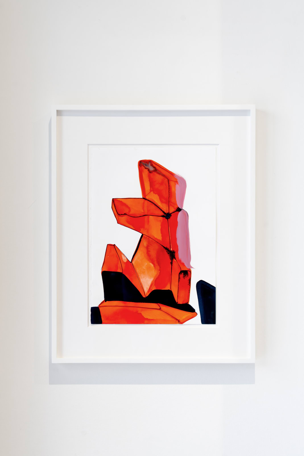 Tanya Ling, Untitled (Colour sculpture drawing), 2018