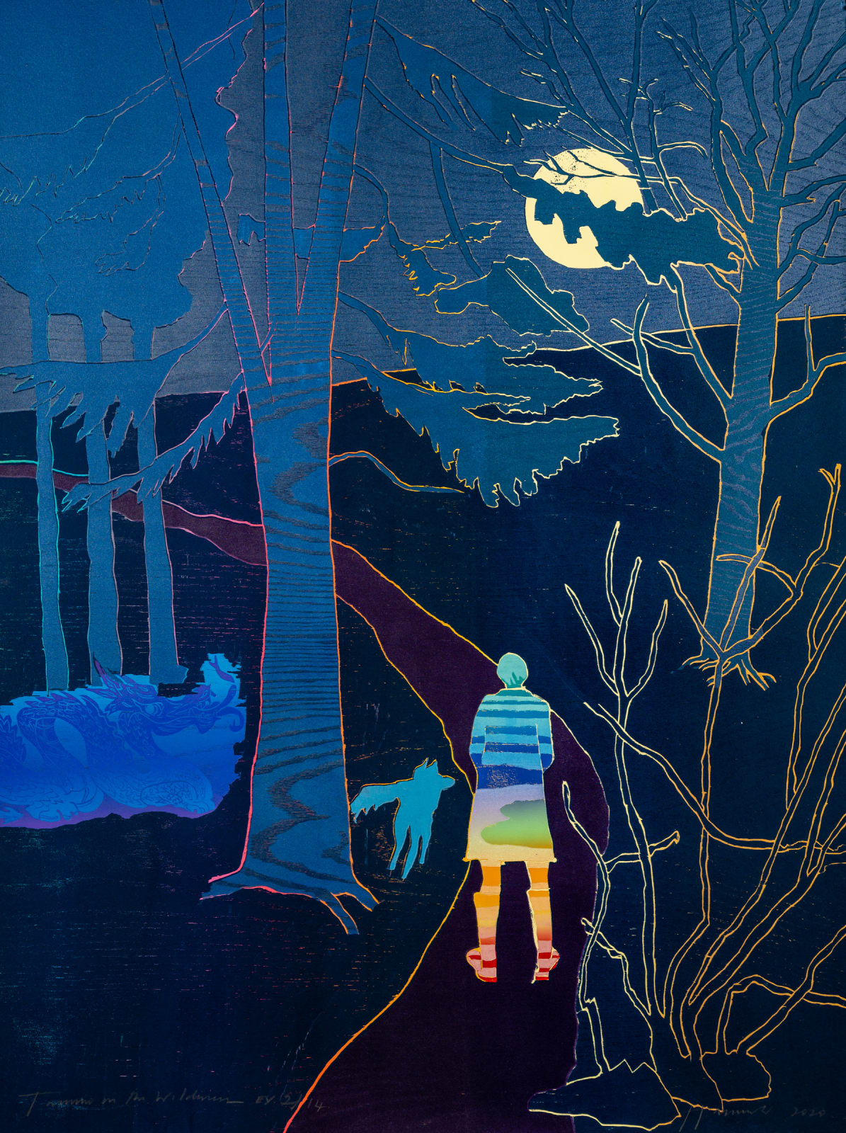 Tom Hammick, Tamino in the Wilderness, 2020