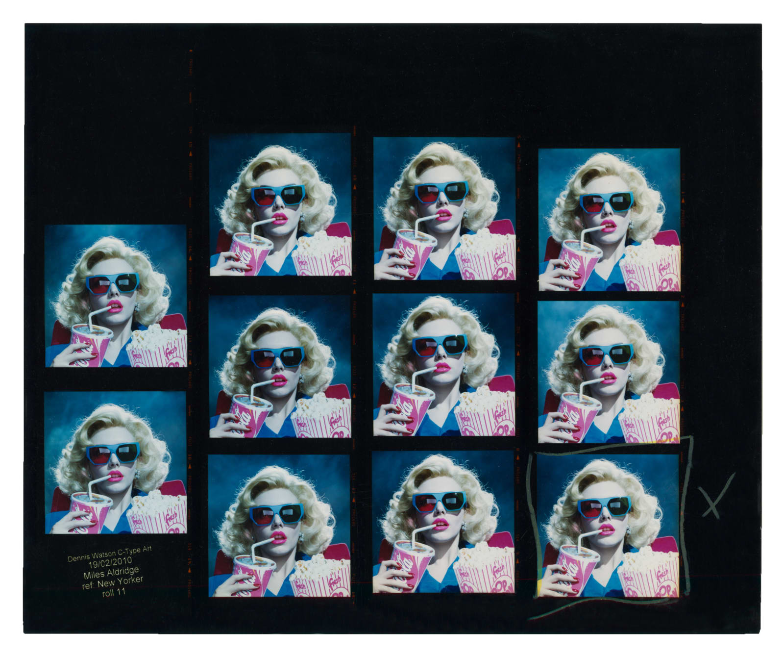 Miles Aldridge, 3-D - roll 11, 2010