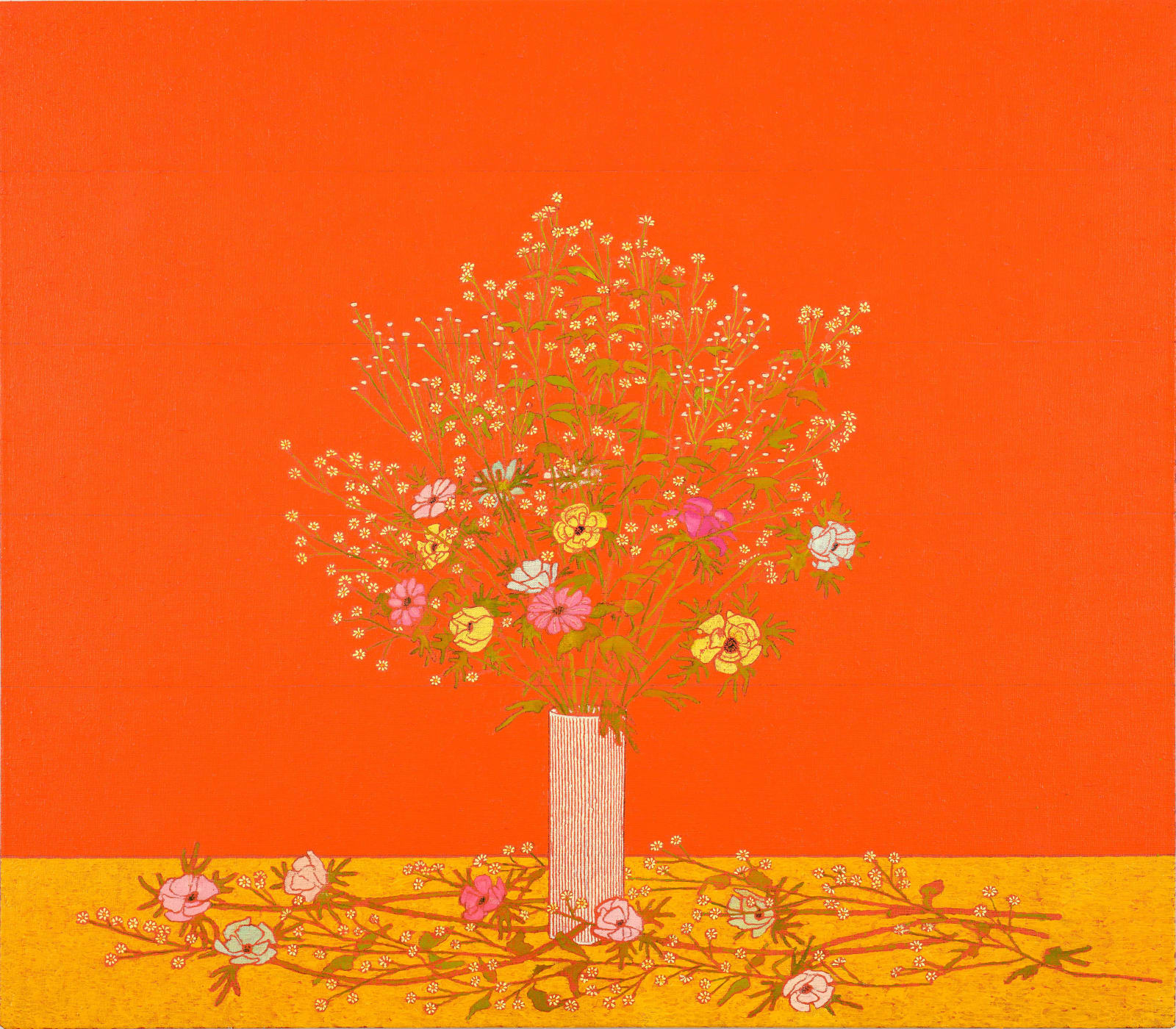 Stephen Chambers, Berlin Flowers (Rika's Vase), 2022