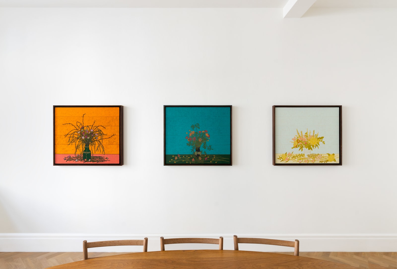 Stephen Chambers, Berlin Flowers (Yorck's Vase Green), 2021