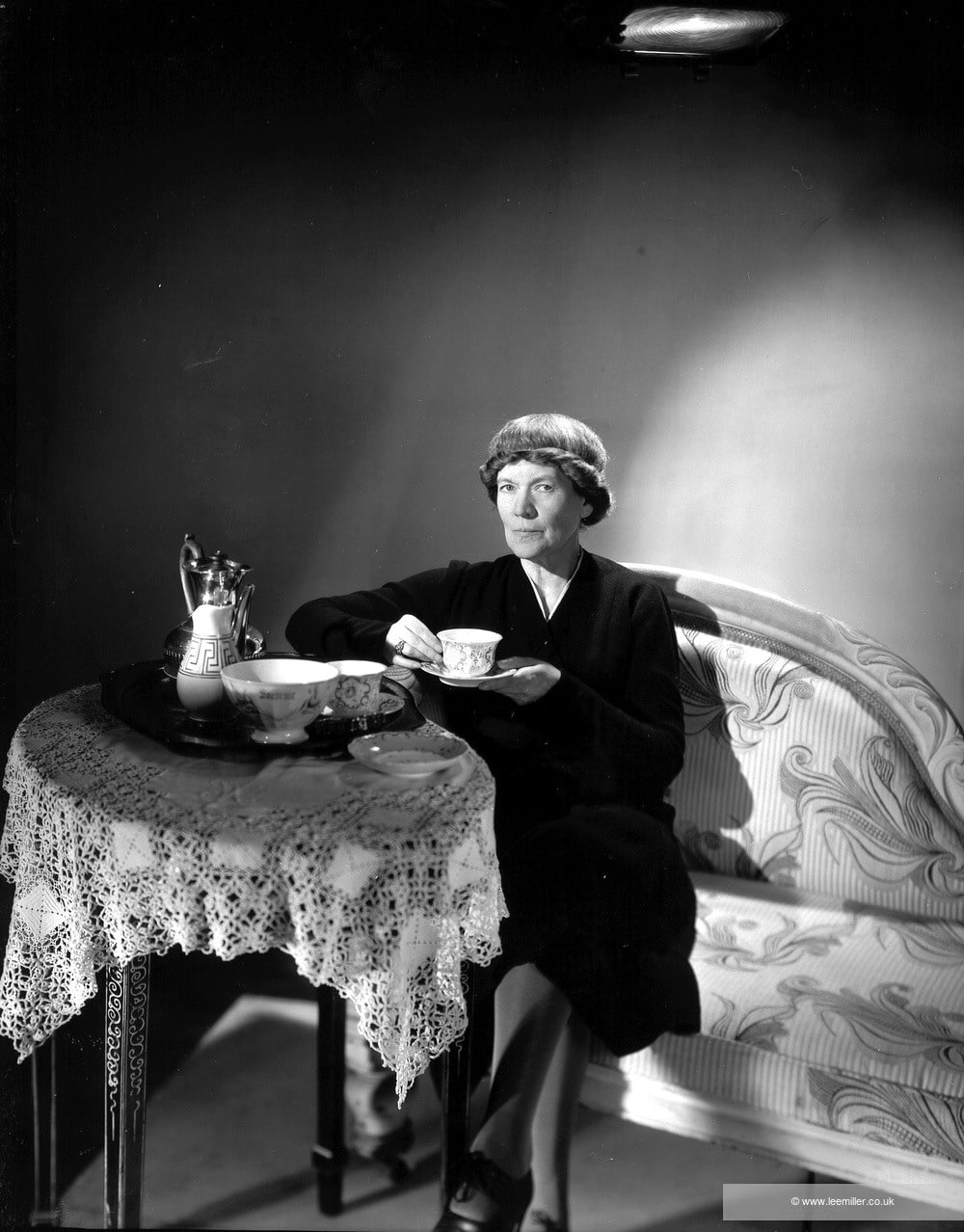 Lee Miller, Ivy Compton-Burnett, Vogue Studio, London, England, 1944