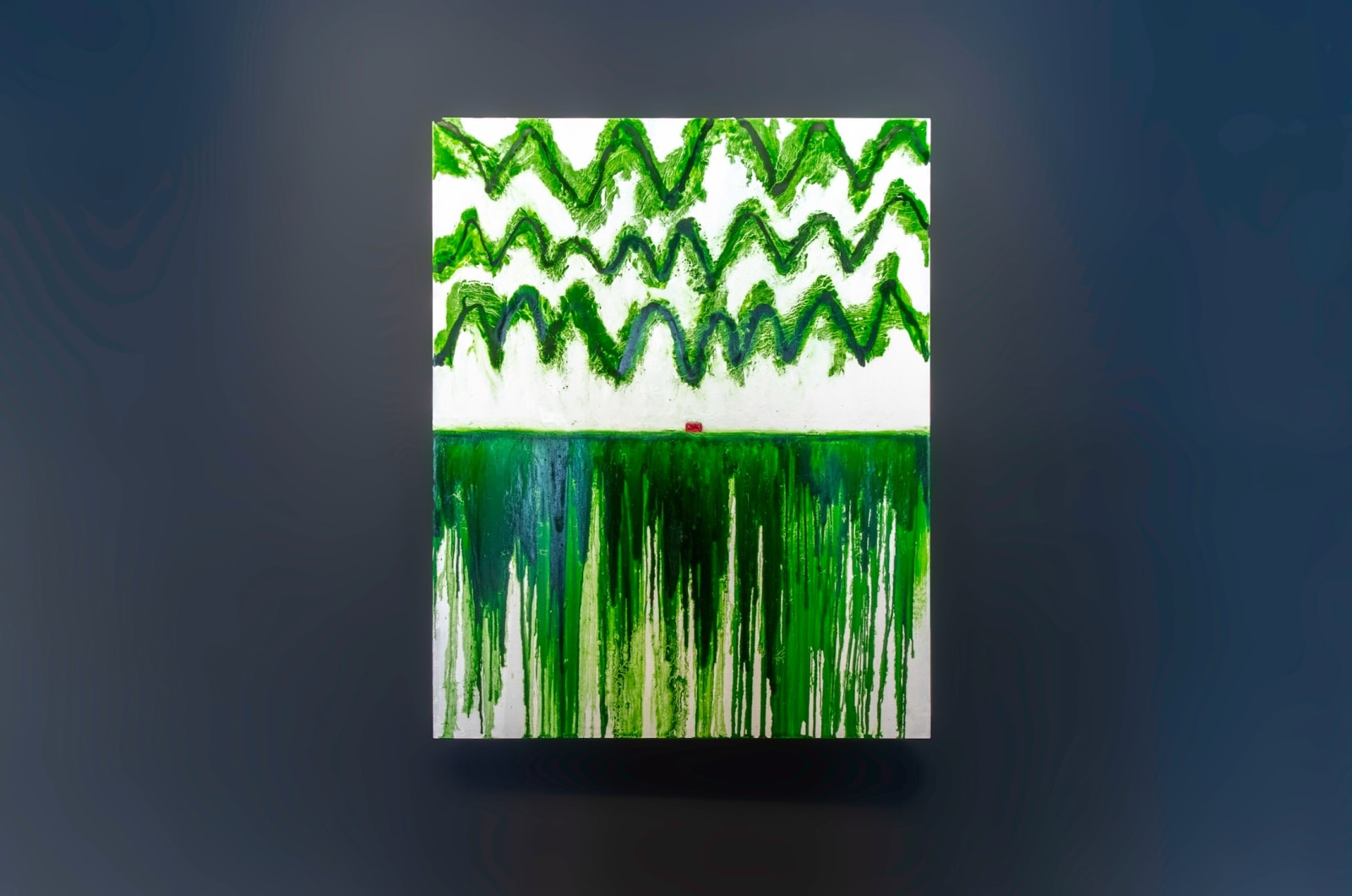 Suzy Murphy, Zig Zag Green II, 2023