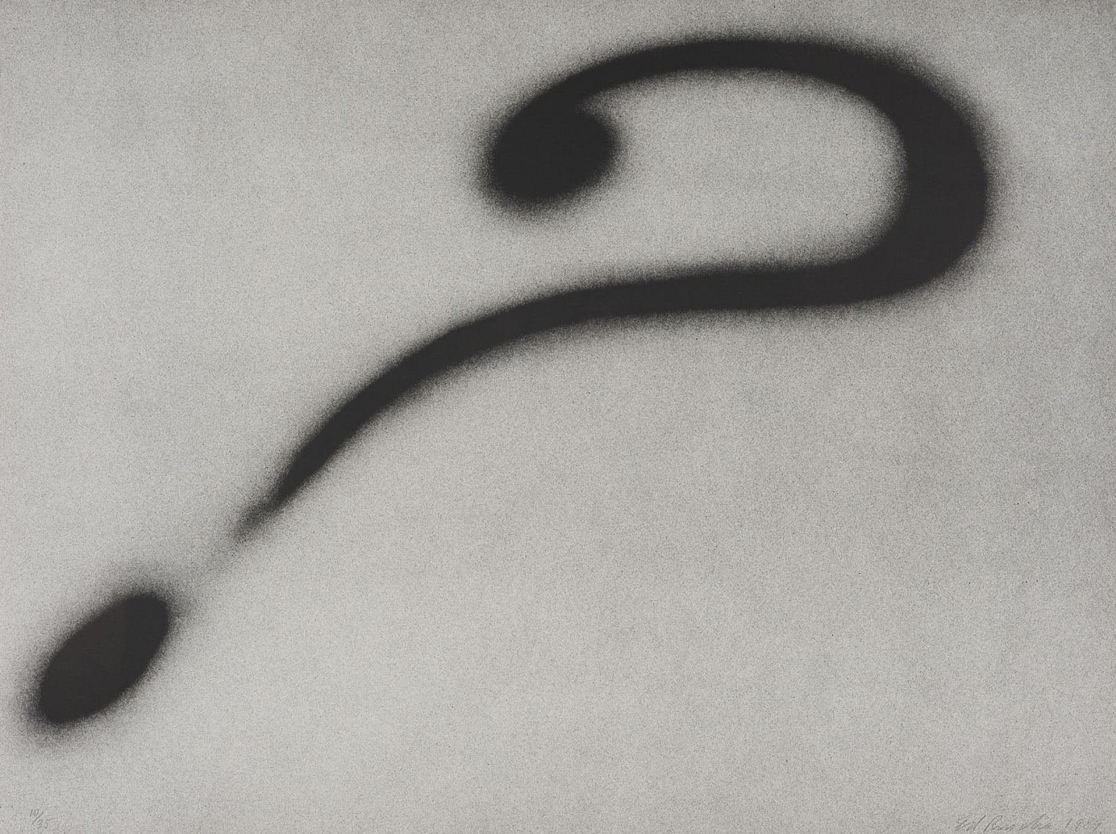 Ed Ruscha, Question?, 1989