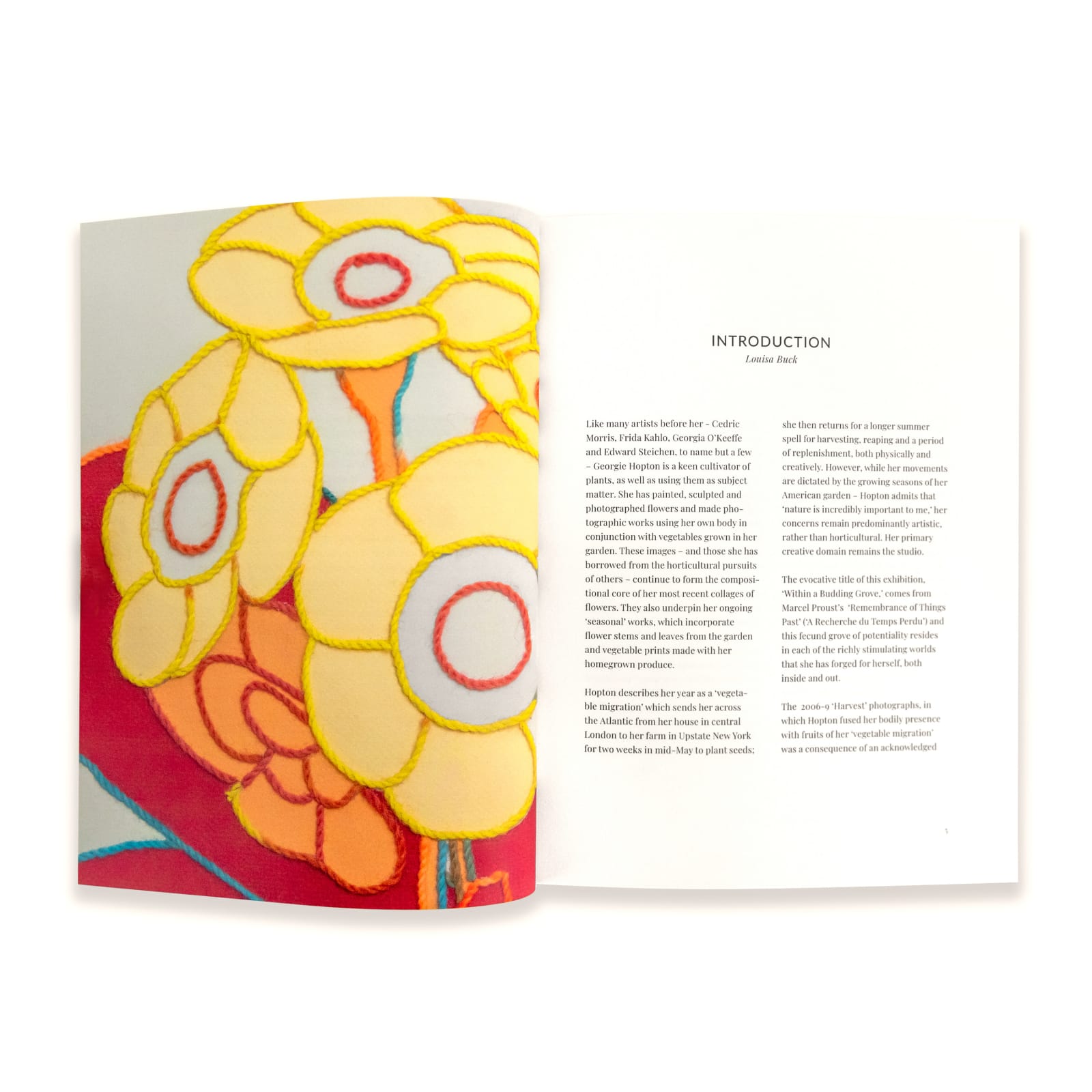 Georgie Hopton, Within a Budding Grove 2019 | Deluxe edition catalogue, 2019