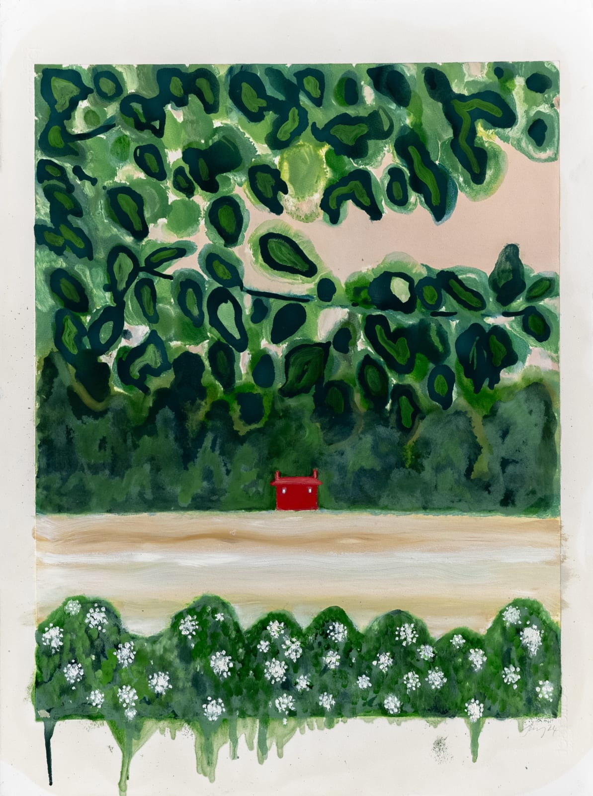 Suzy Murphy, Red Farm House, 2025