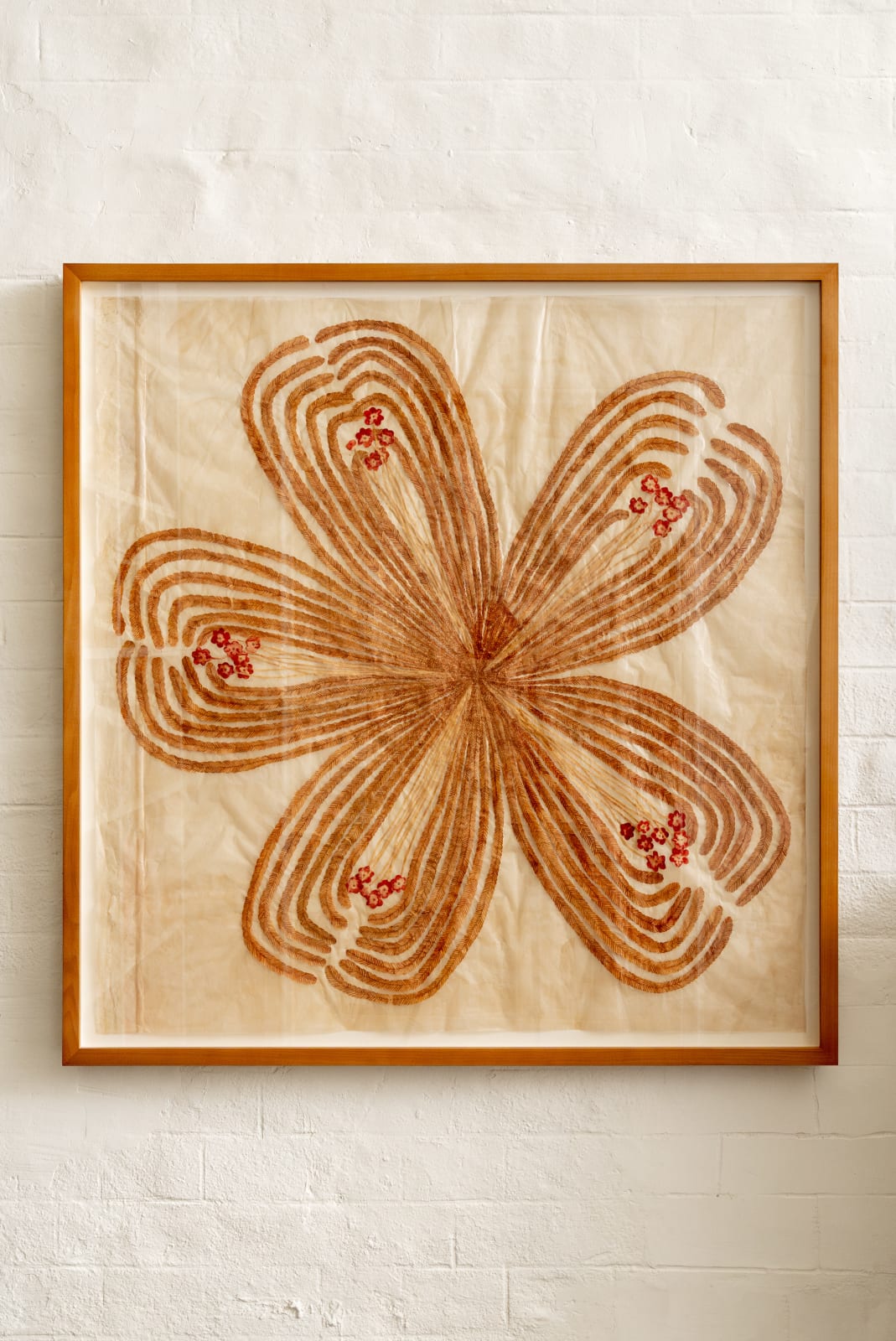 Fumi Imamura, One Flower (Red Flower), 2024