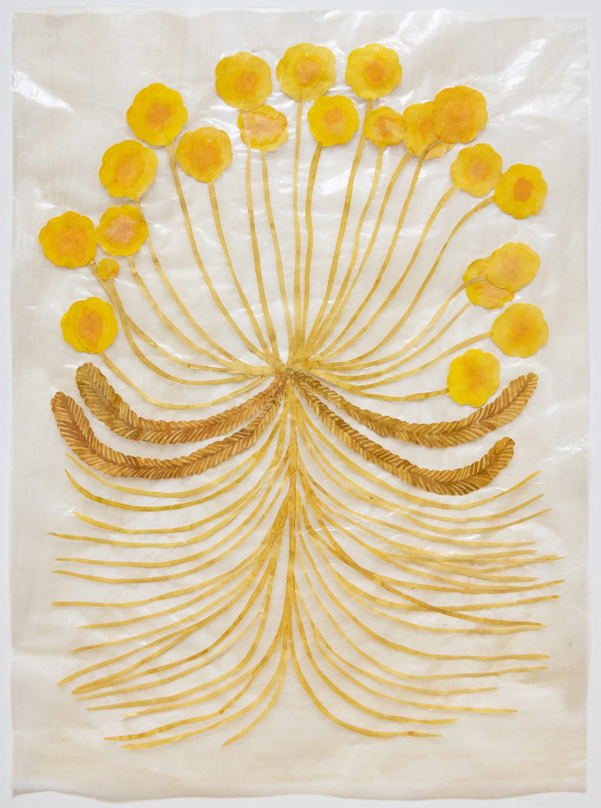 Fumi Imamura, One flower (yellow flower) (花ひとつ (きいろい お花), 2025