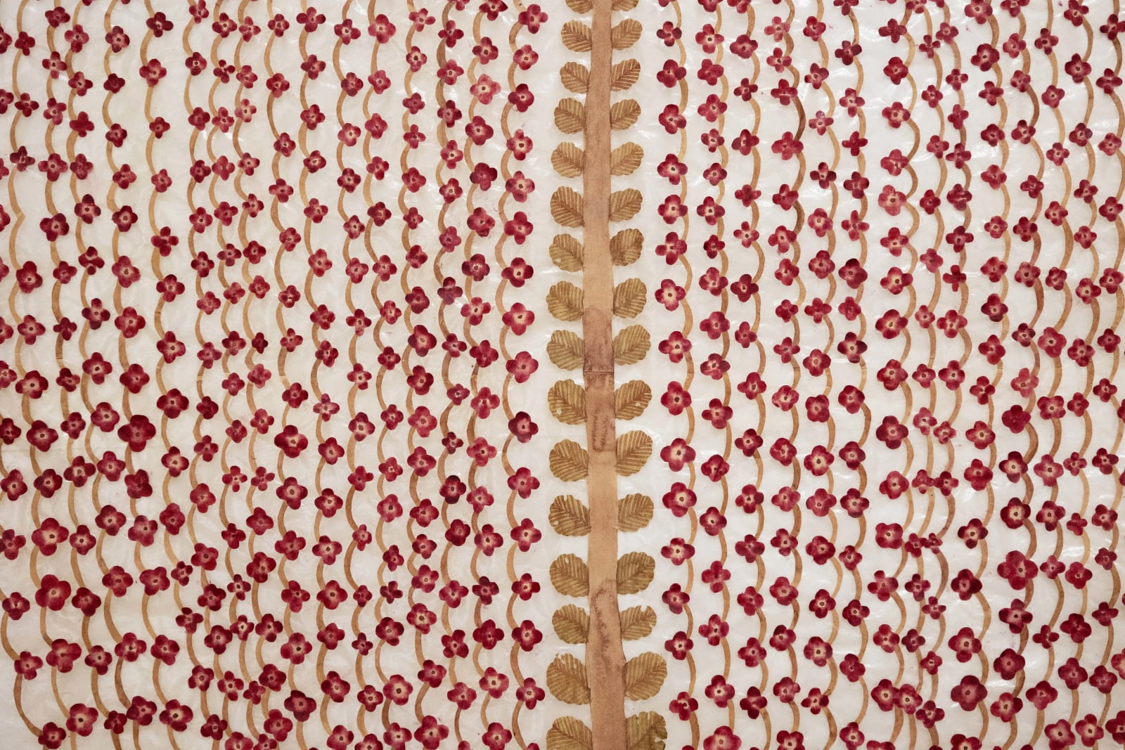 Fumi Imamura, One flower (weeping red flower) (花ひとつ (枝垂れの 赤い花), 2025
