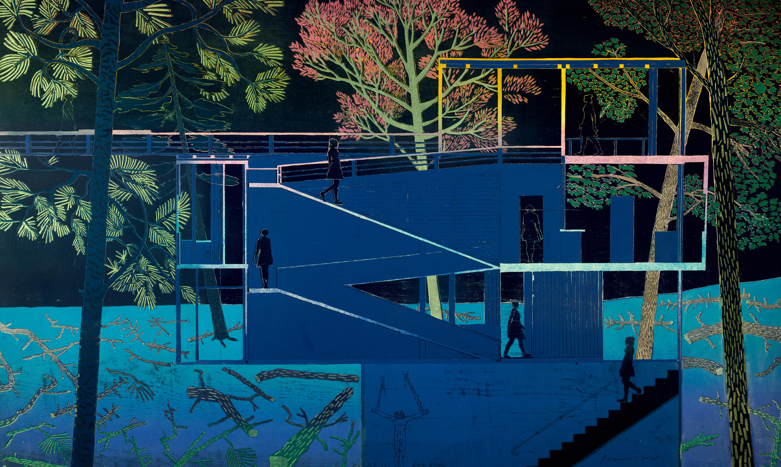 Tom Hammick, Deep End, 2020