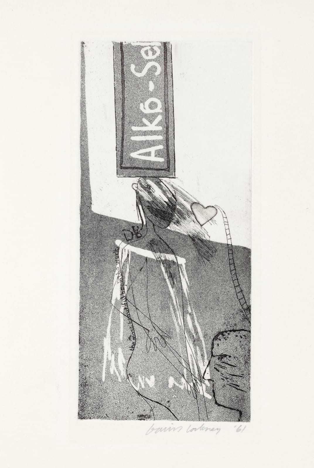 David Hockney, Alka Seltzer, 1961