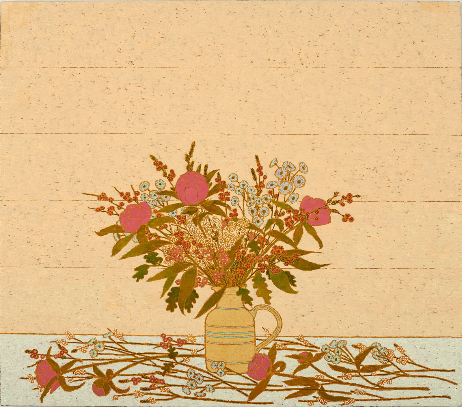 Stephen Chambers, Berlin Flowers (Rhode's Vase), 2021