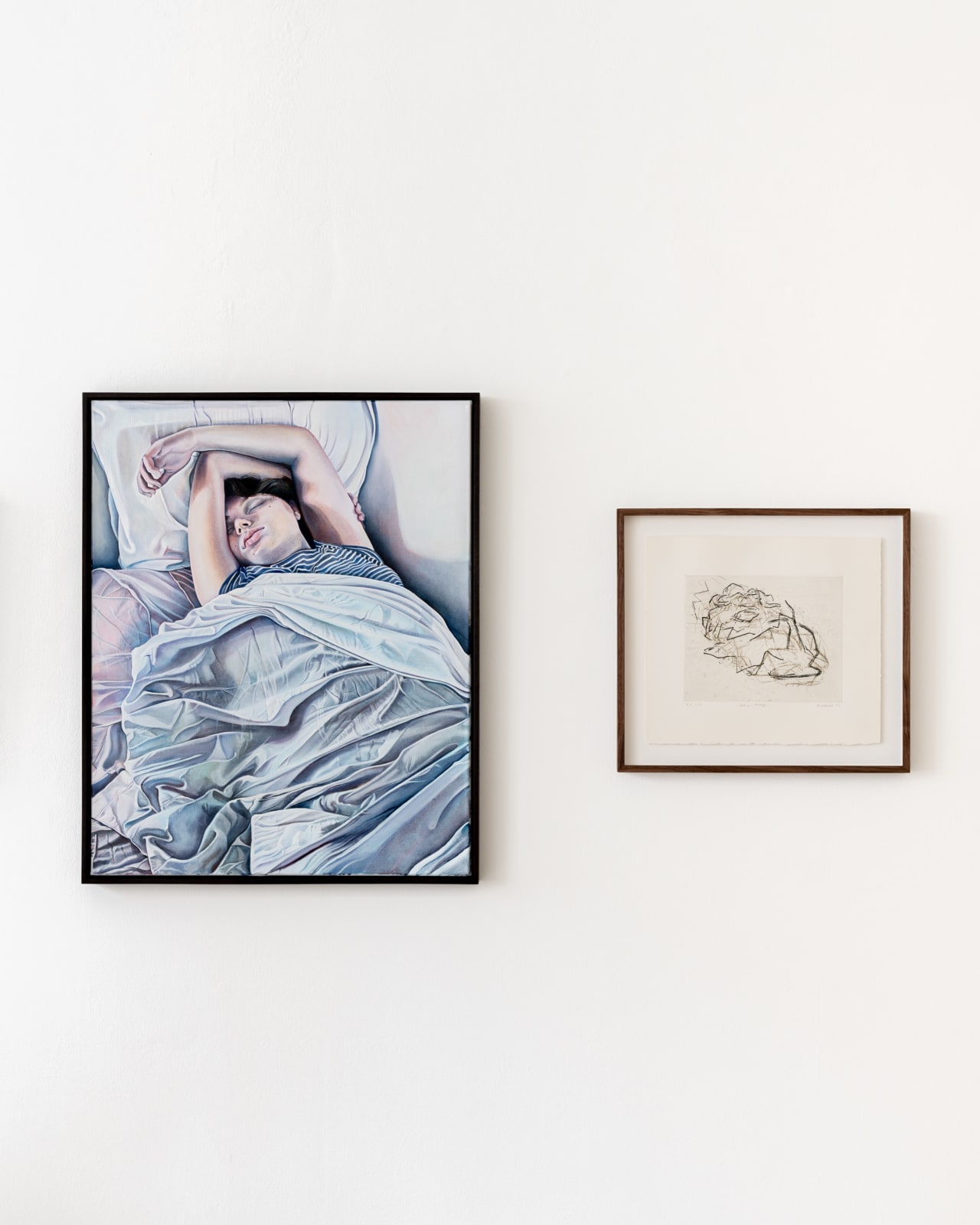 Frank Auerbach, Julia Asleep, 2001