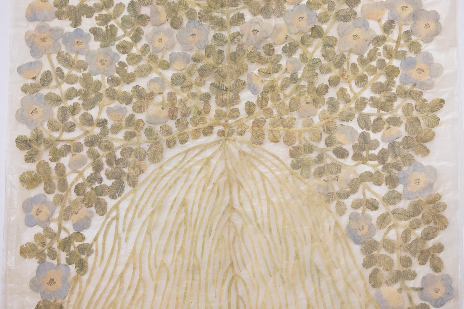 Fumi Imamura, One light blue flower (みずいろのお花ひと つ), 2024