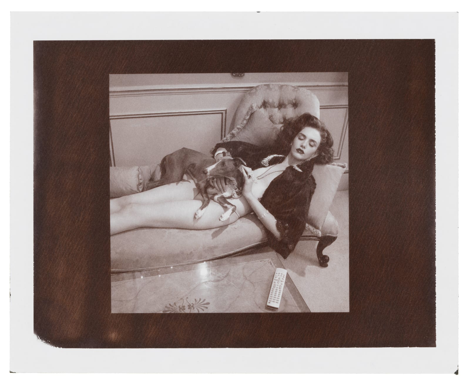 Miles Aldridge, Dog Lady - study X, 2009