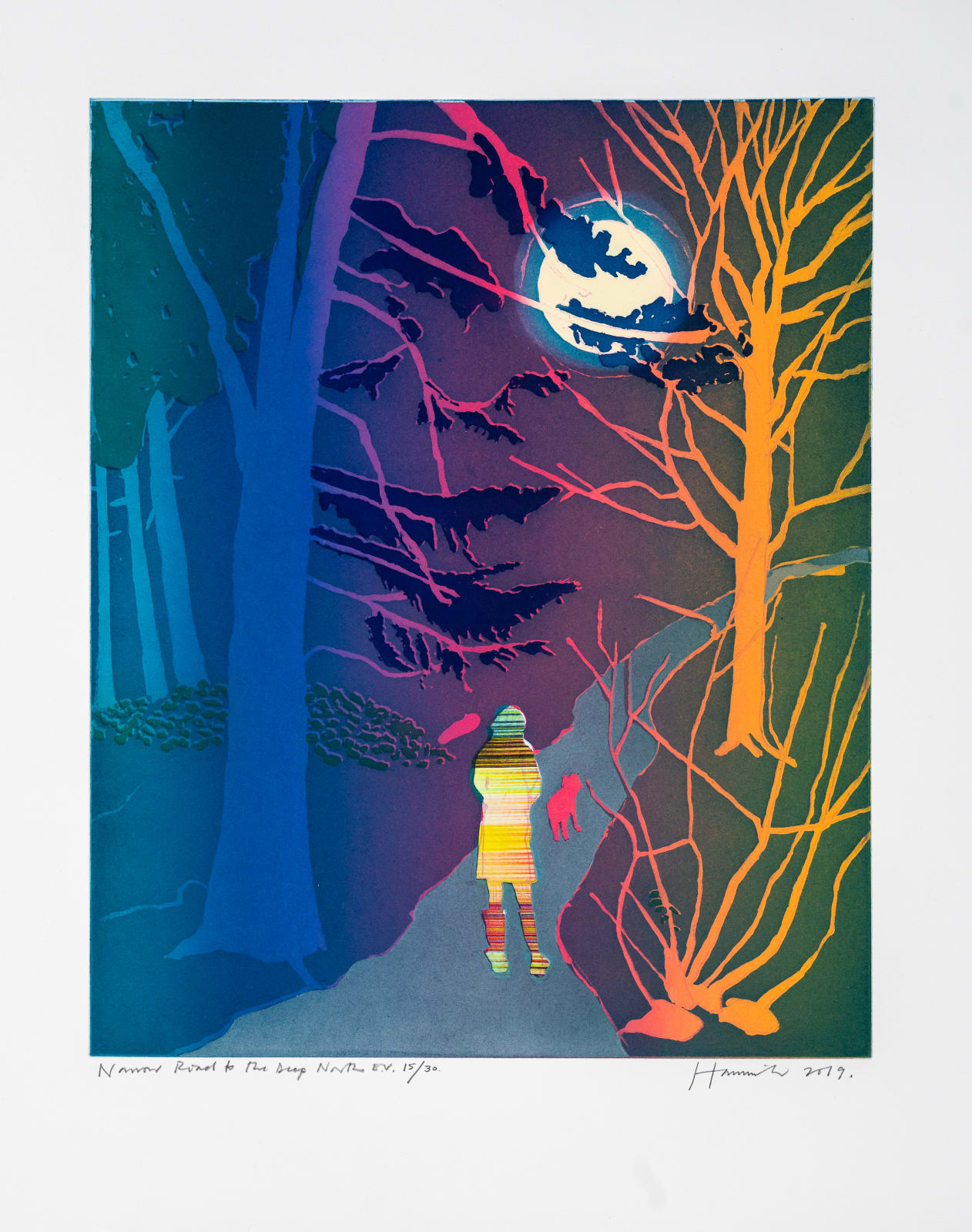 Tom Hammick, Narrow Road to the Deep North, 2019