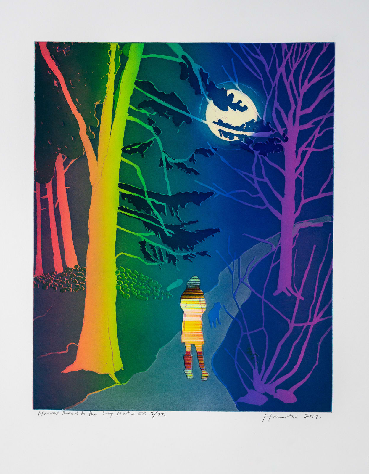 Tom Hammick, Narrow Road to the Deep North, 2019