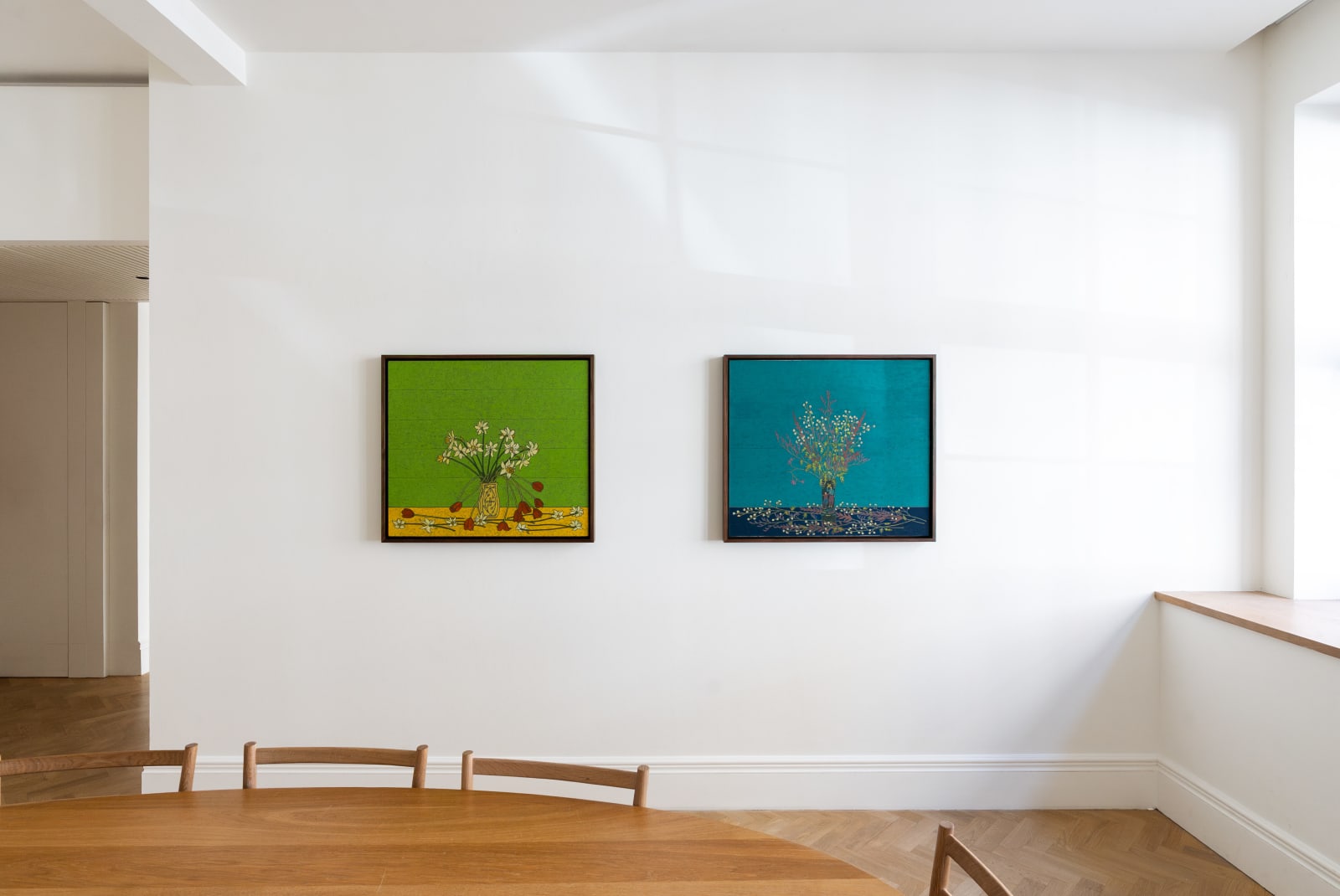 Stephen Chambers, Berlin Flowers (Rika's Japanese Vase), 2021