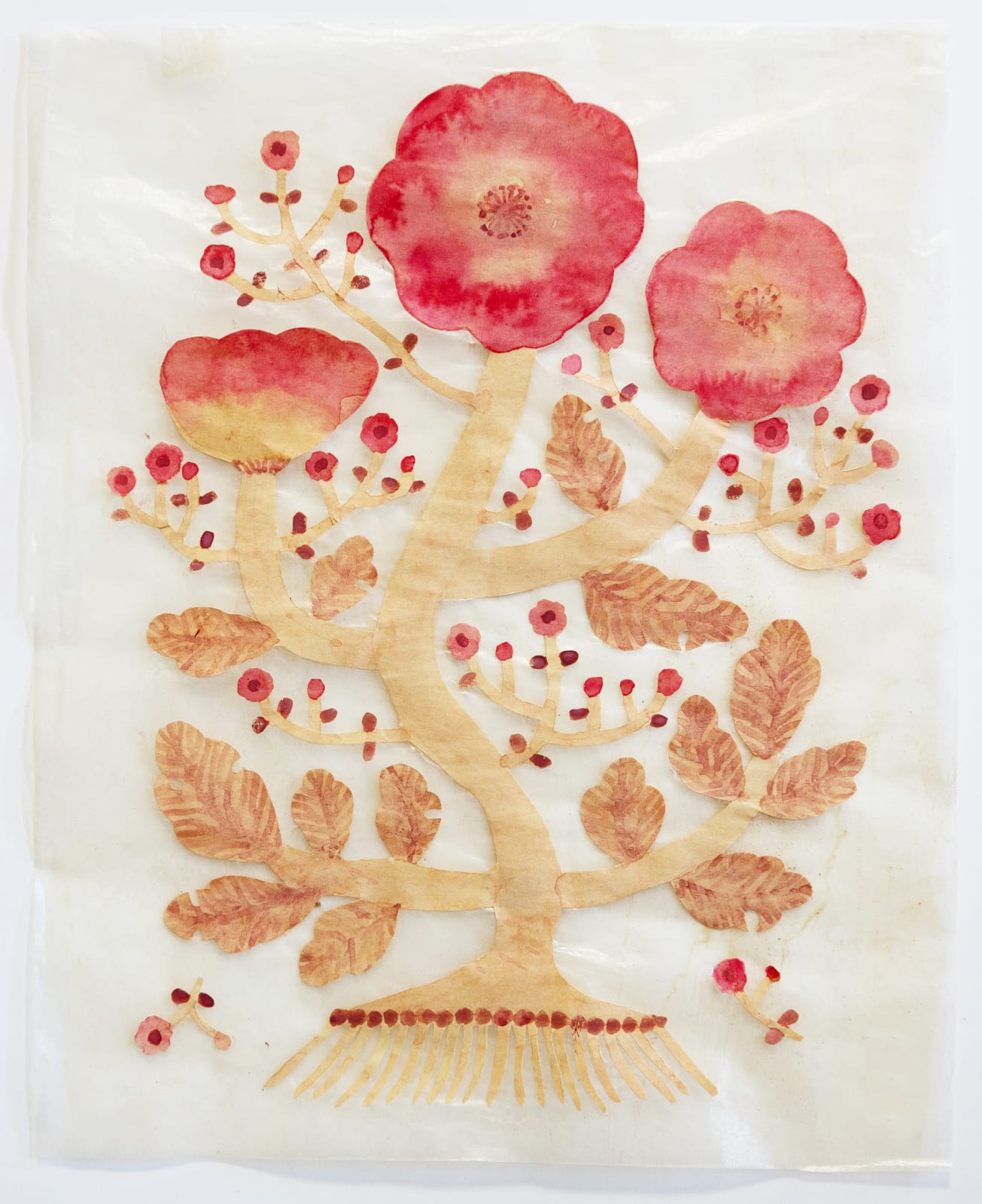 Fumi Imamura, One flower B (peach blossom) (花ひとつ (ももの花 B), 2024