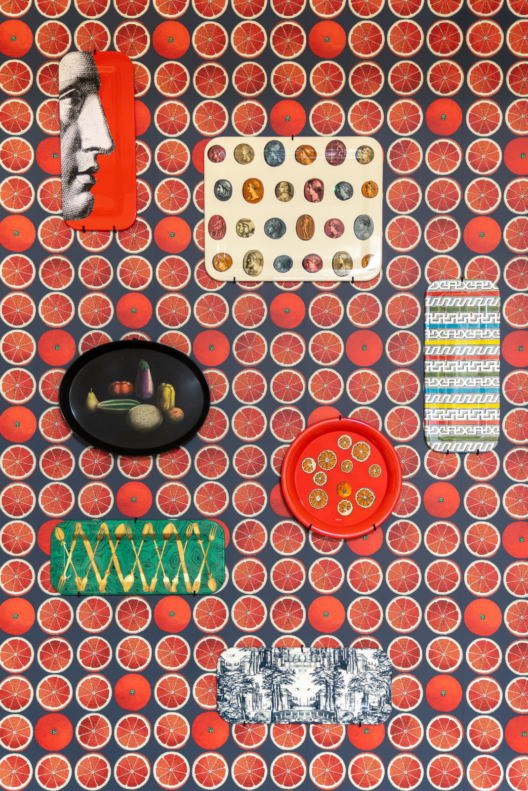 Fornasetti, Tray Bordi Antichi, 2021