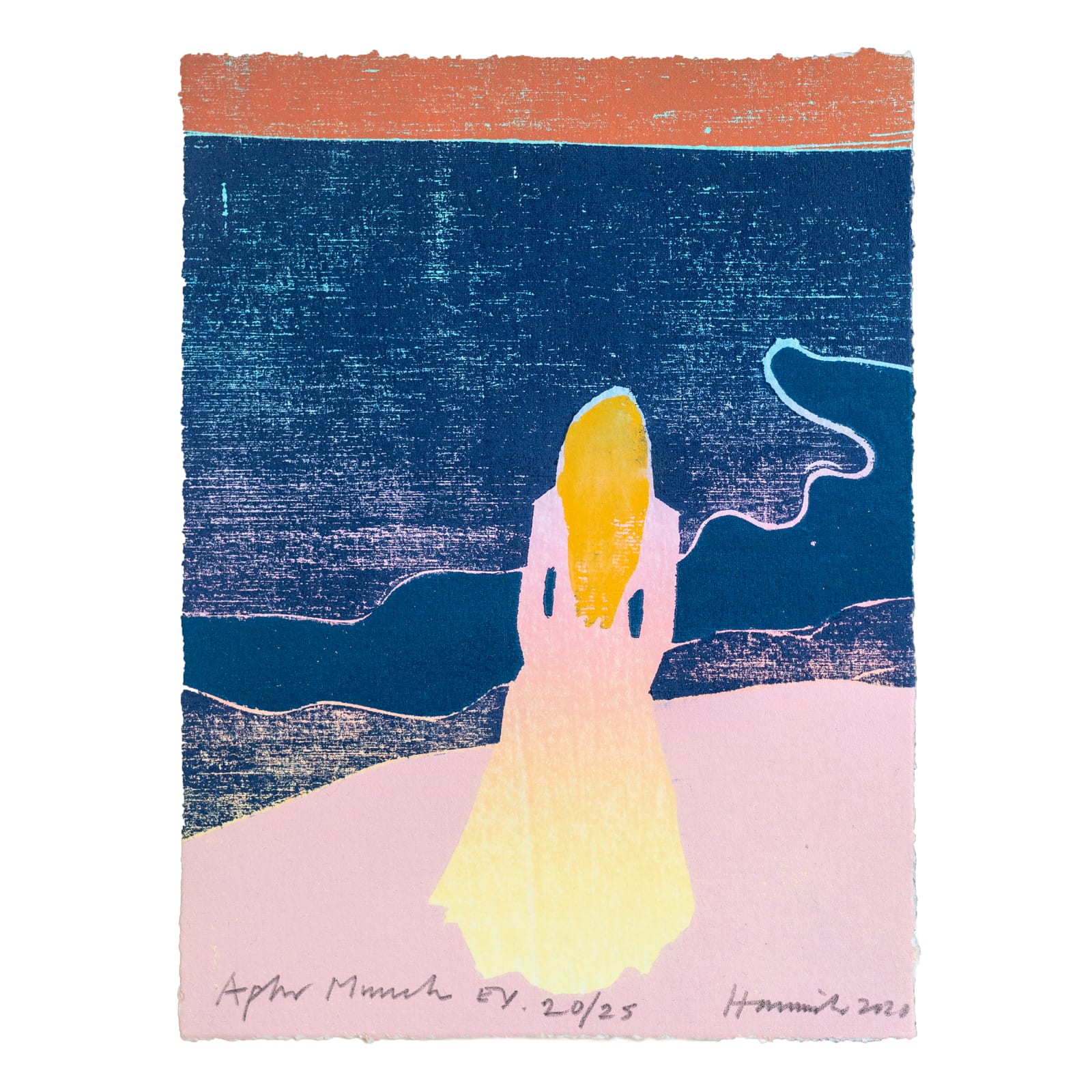 Tom Hammick, After Munch, 2020