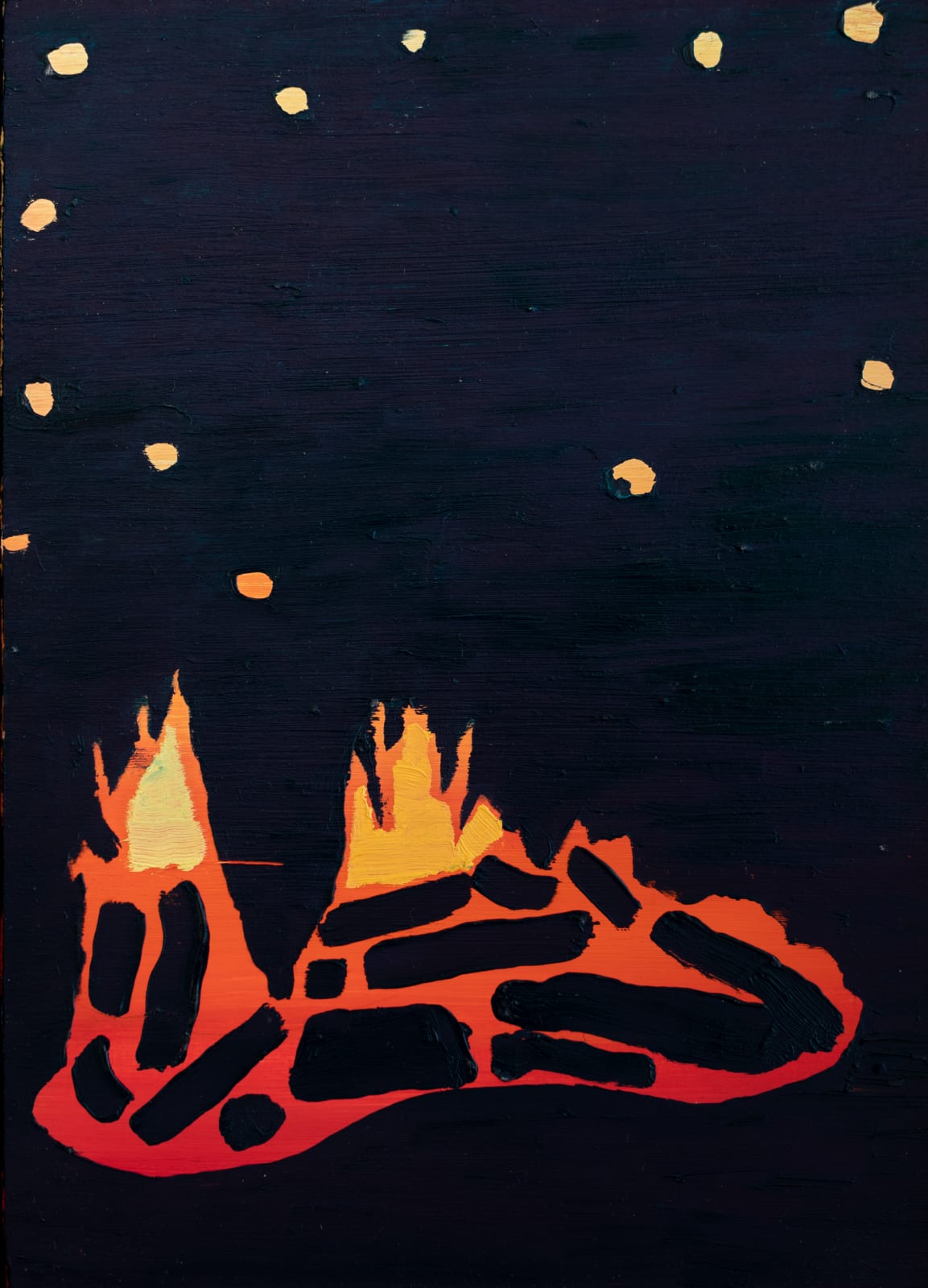 Tom Hammick, Little Fire (after Patricia Leite), 2020