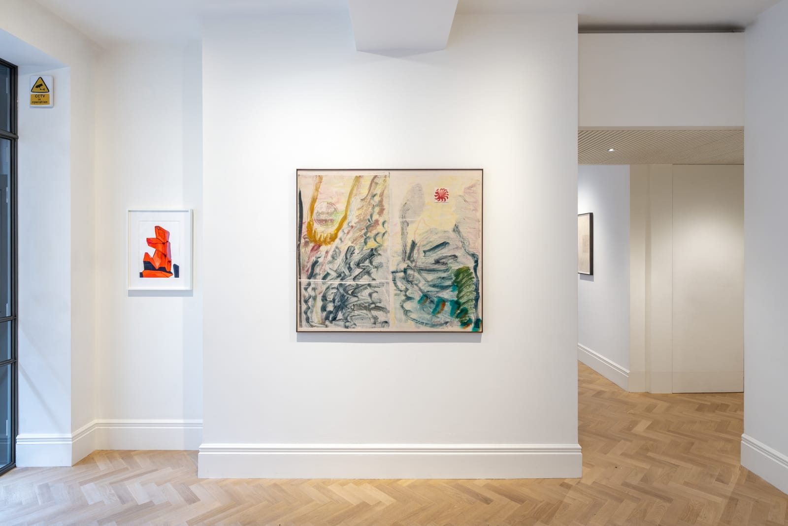 Tanya Ling, Untitled (Colour sculpture drawing), 2018