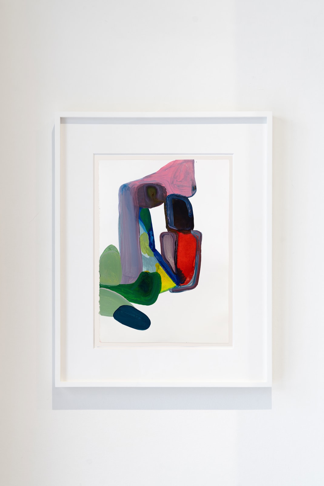 Tanya Ling, Untitled (Colour sculpture drawing), 2018