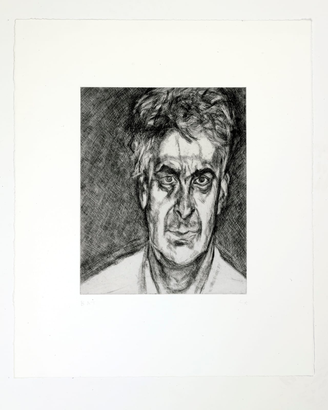 Lucian Freud, Portrait Head, 2005