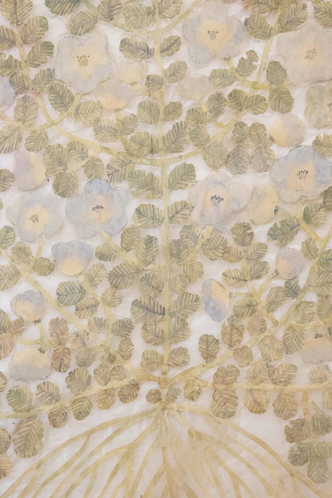 Fumi Imamura, One light blue flower (みずいろのお花ひと つ), 2024