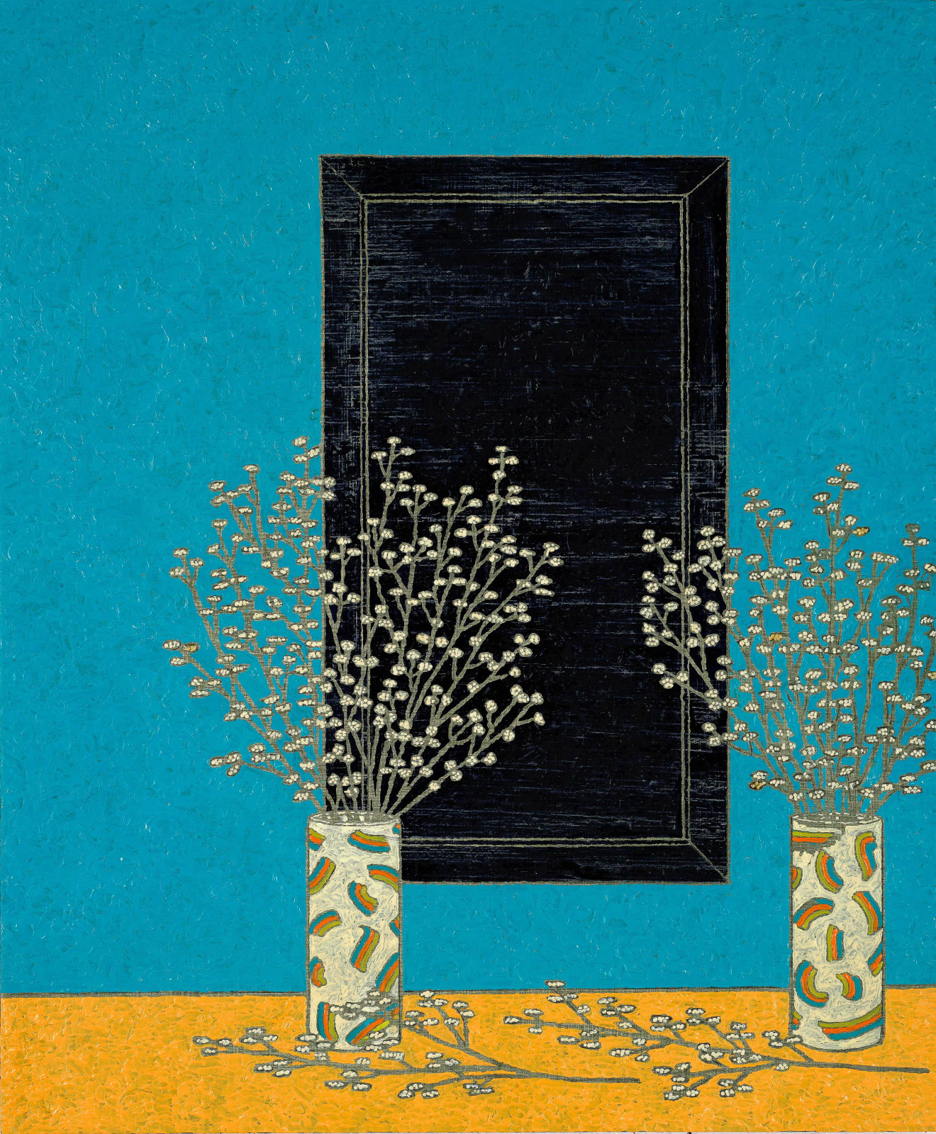 Stephen Chambers, Obsidian Mirror 3, 2024