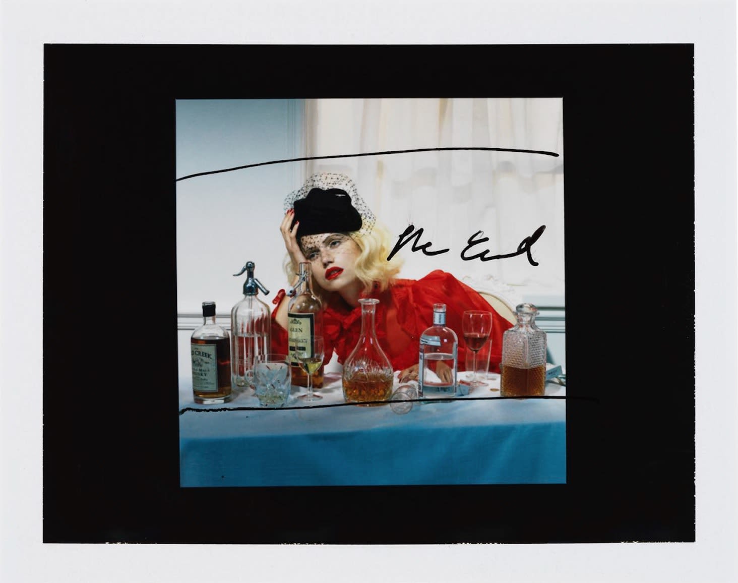 Miles Aldridge, The End - study IV, 2016