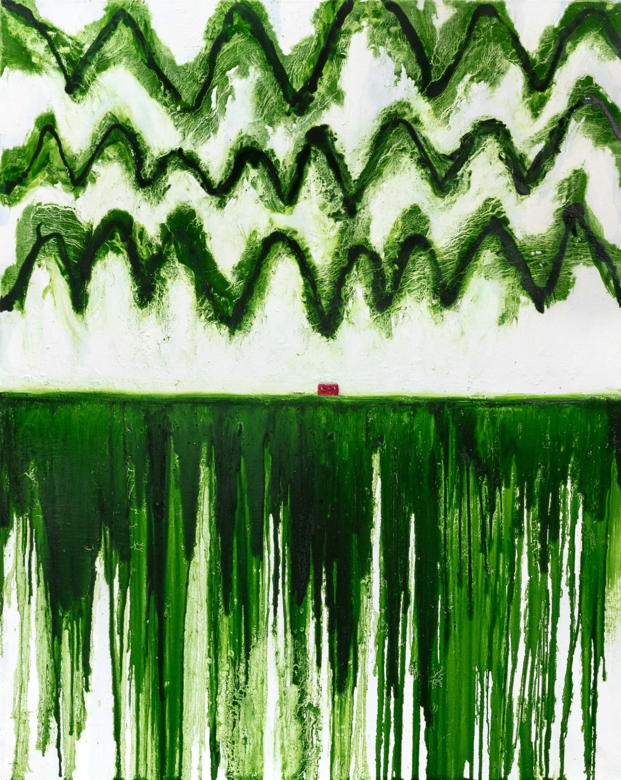 Suzy Murphy, Zig Zag Green II, 2023