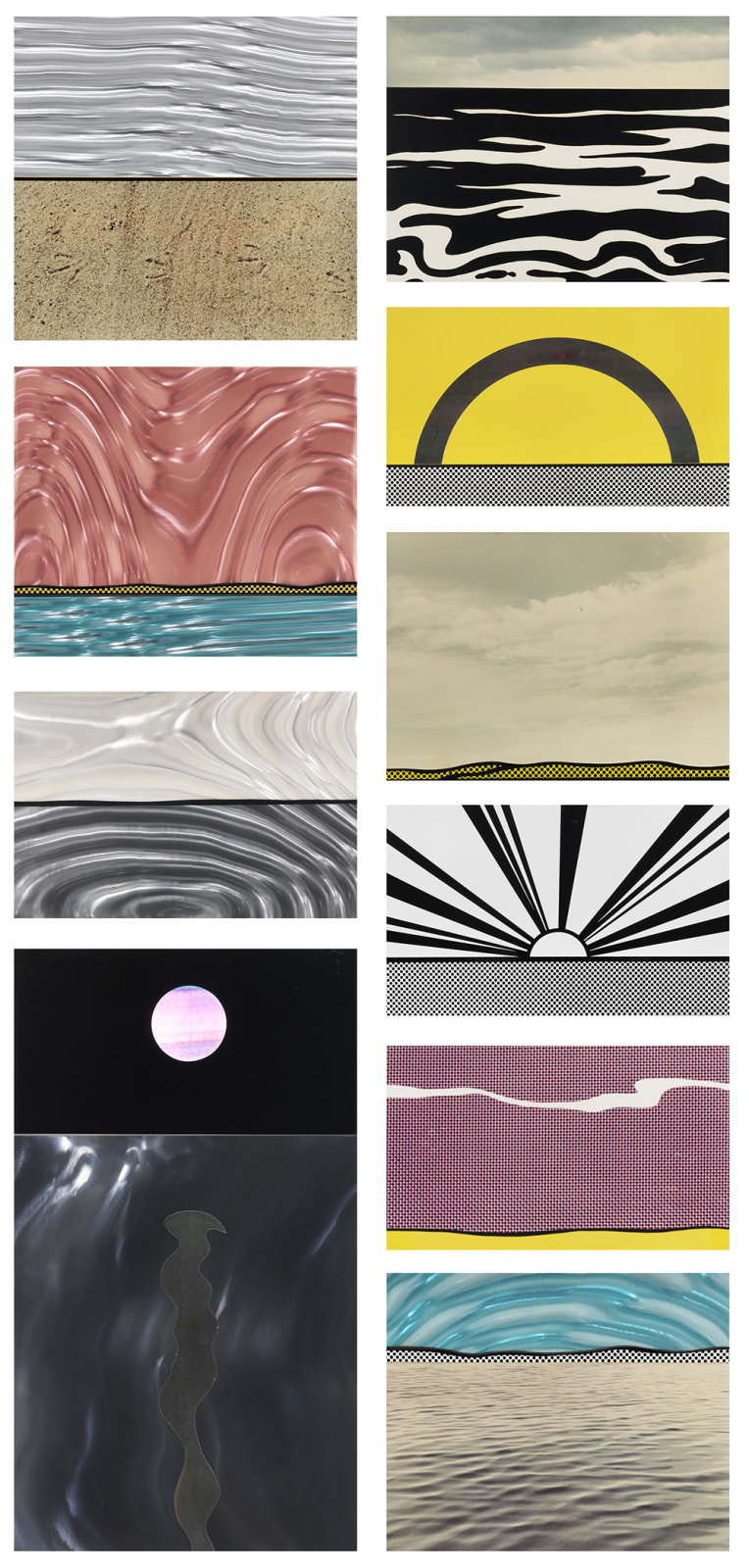 Roy Lichtenstein, Ten Landscapes, 1967