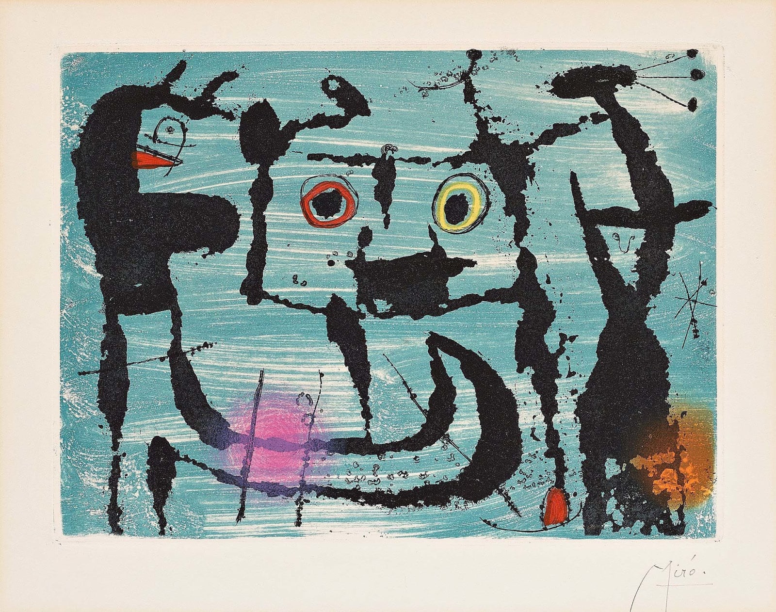Joan Miró, Le Styx, 1958