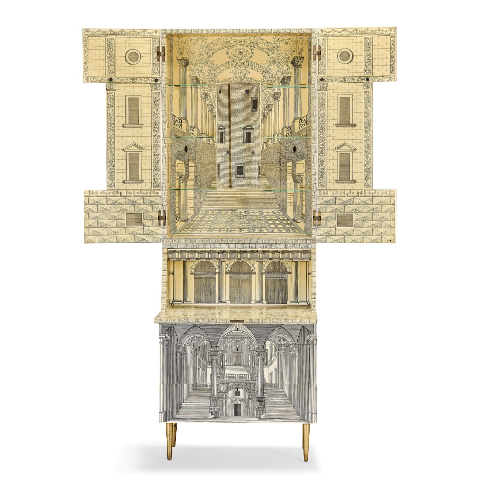 Fornasetti, Trumeau Architettura, 1950s