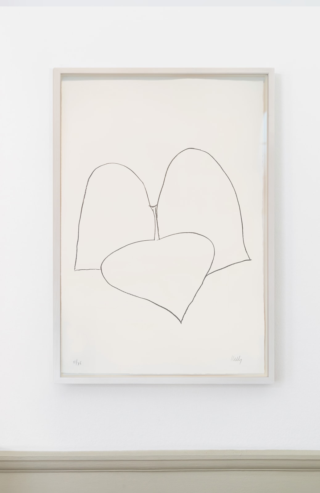 Ellsworth Kelly, String Bean Leaves III (Haricot Vert III), 1965-66